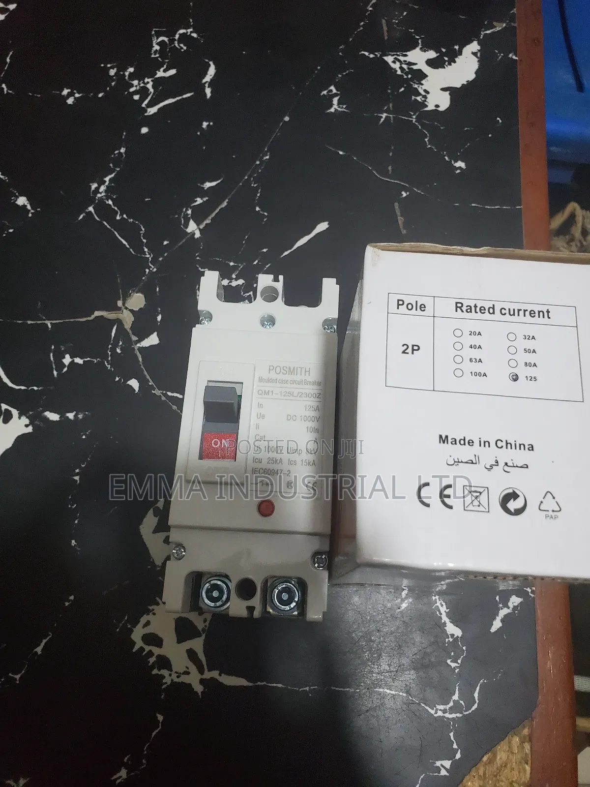 Dc Breaker 125amp 2 Pole