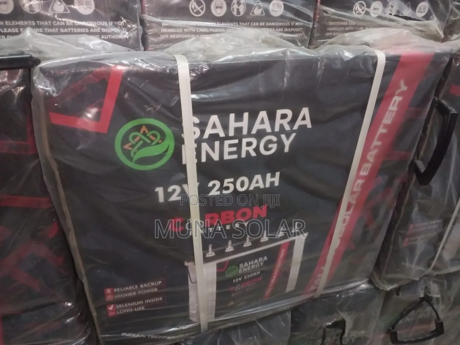 250ah 12v Sahara Energy Tubular Solar Battery