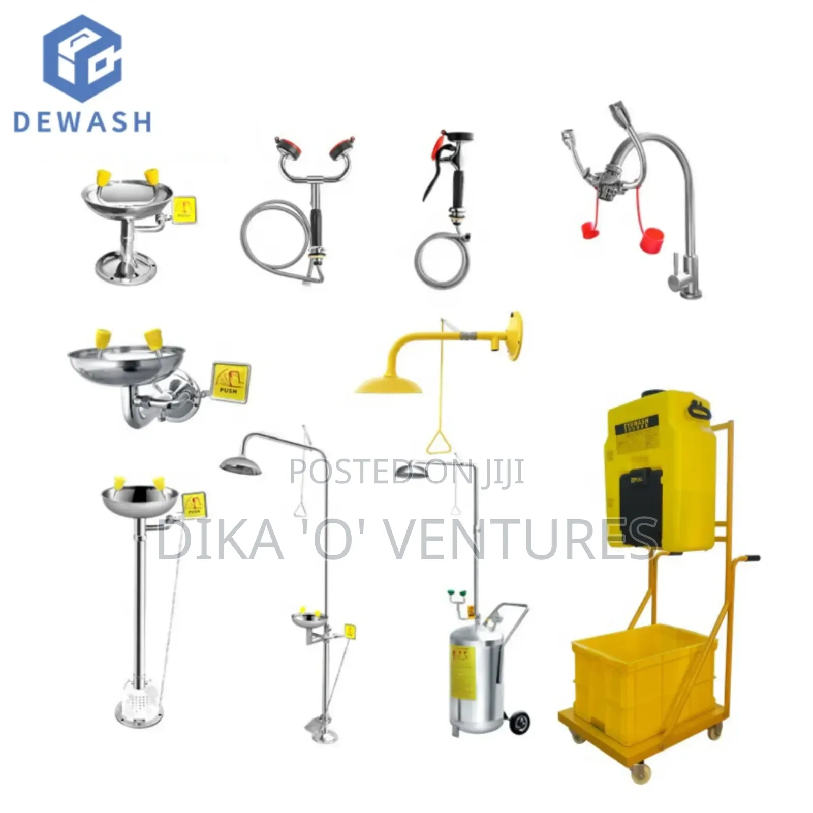 Vertical Eye Wash