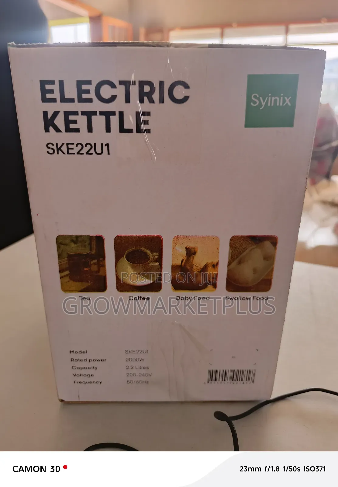 Syinix Electric Kettle 2.2l