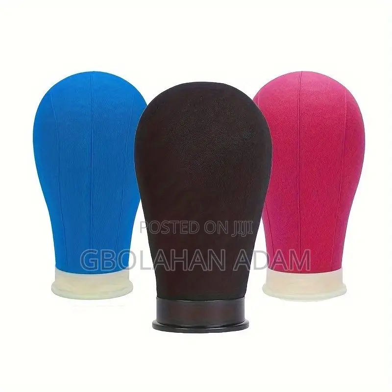 Wig Styling Mannequin Head – Canvas Base