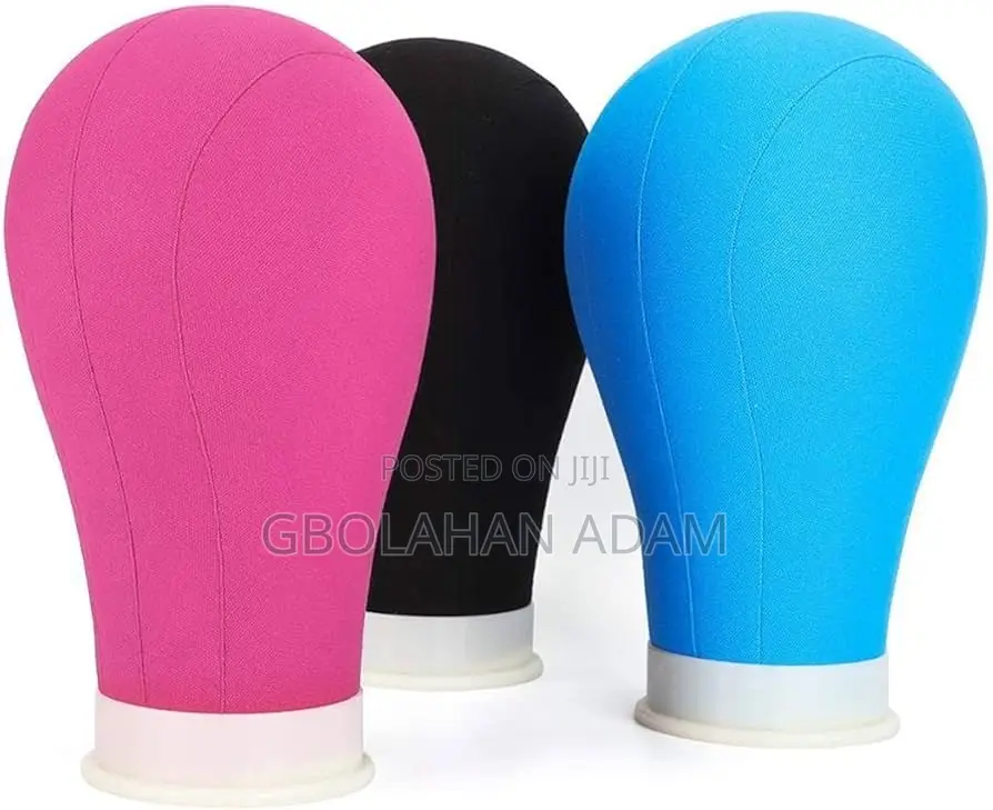 Wig Styling Mannequin Head – Canvas Base