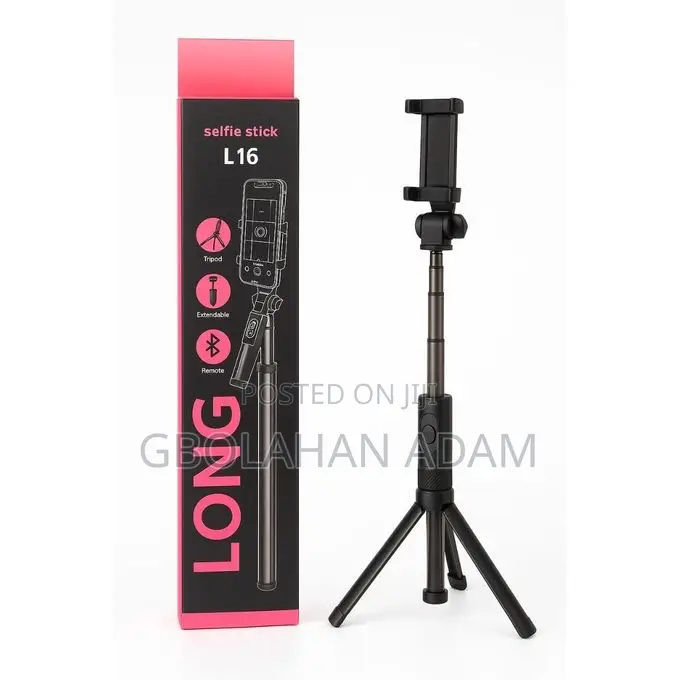 16 Extendable Bluetooth Selfie Stick Tripod