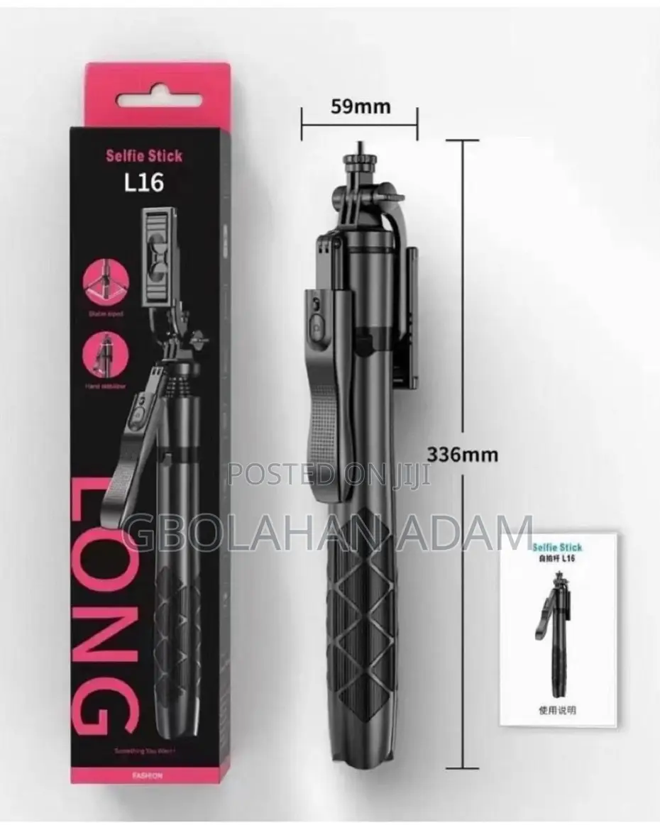 16 Extendable Bluetooth Selfie Stick Tripod