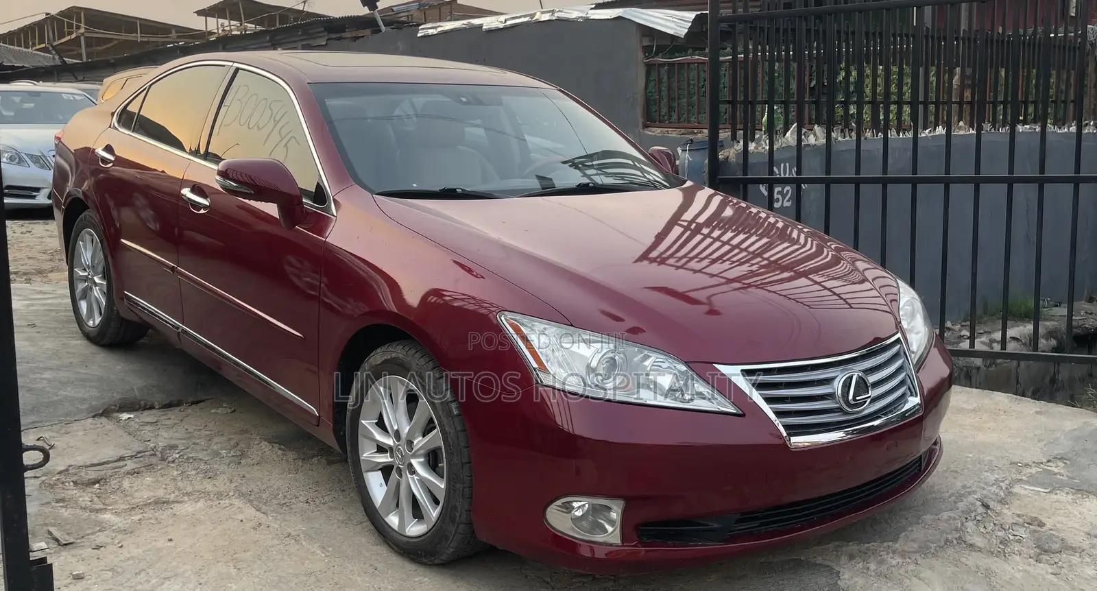 Lexus ES 350 2010 Burgundy