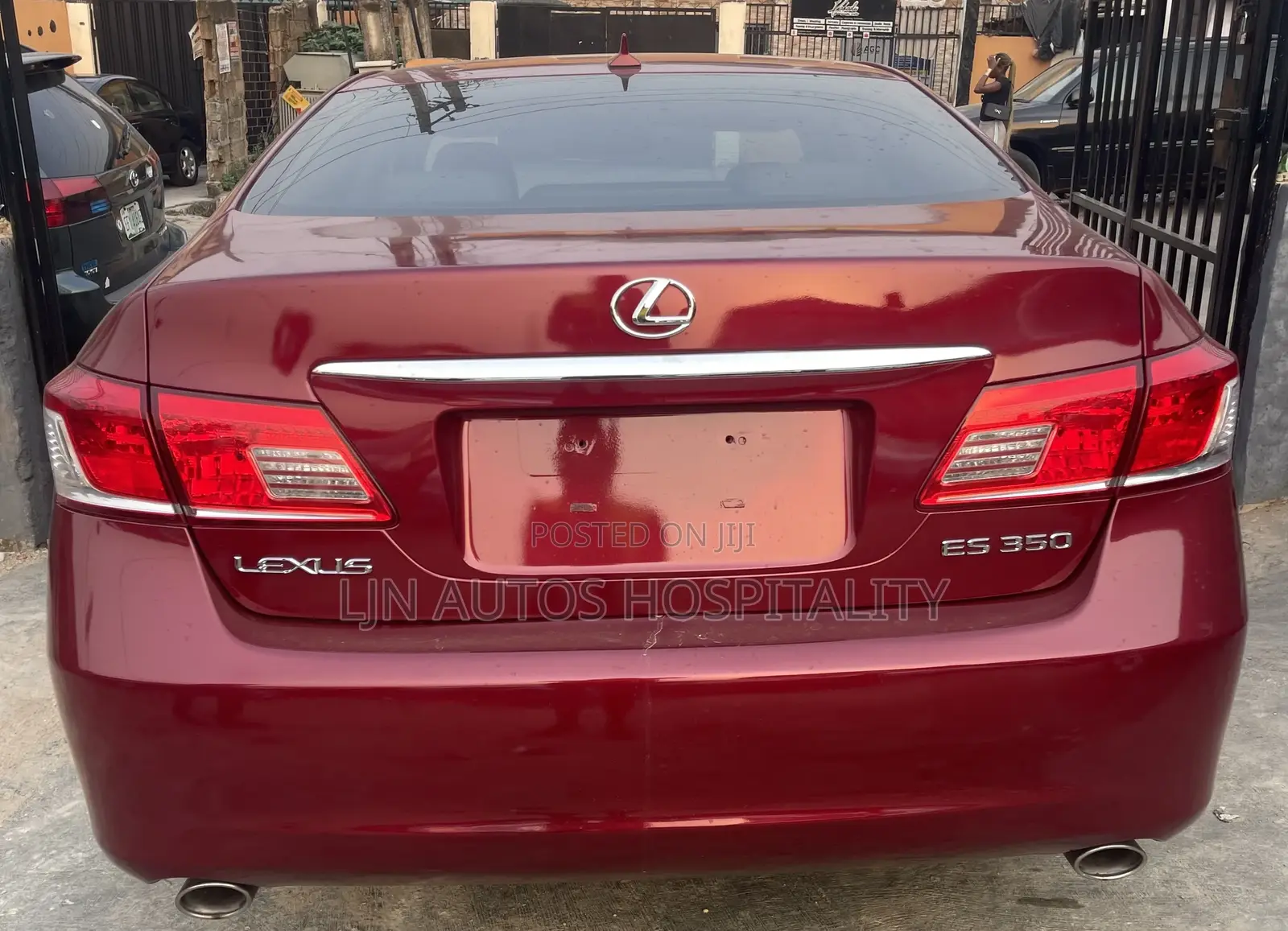 Lexus ES 350 2010 Burgundy