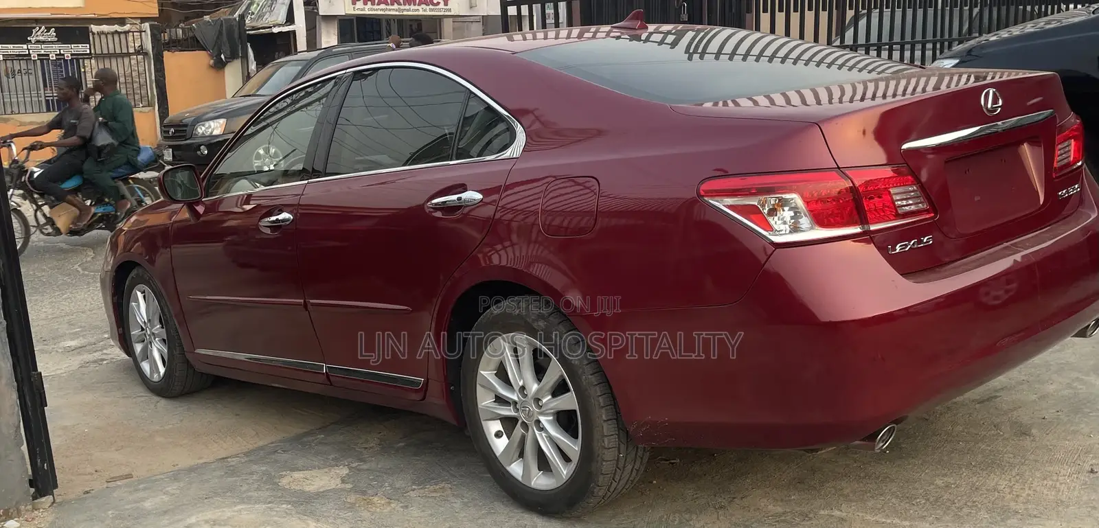 Lexus ES 350 2010 Burgundy