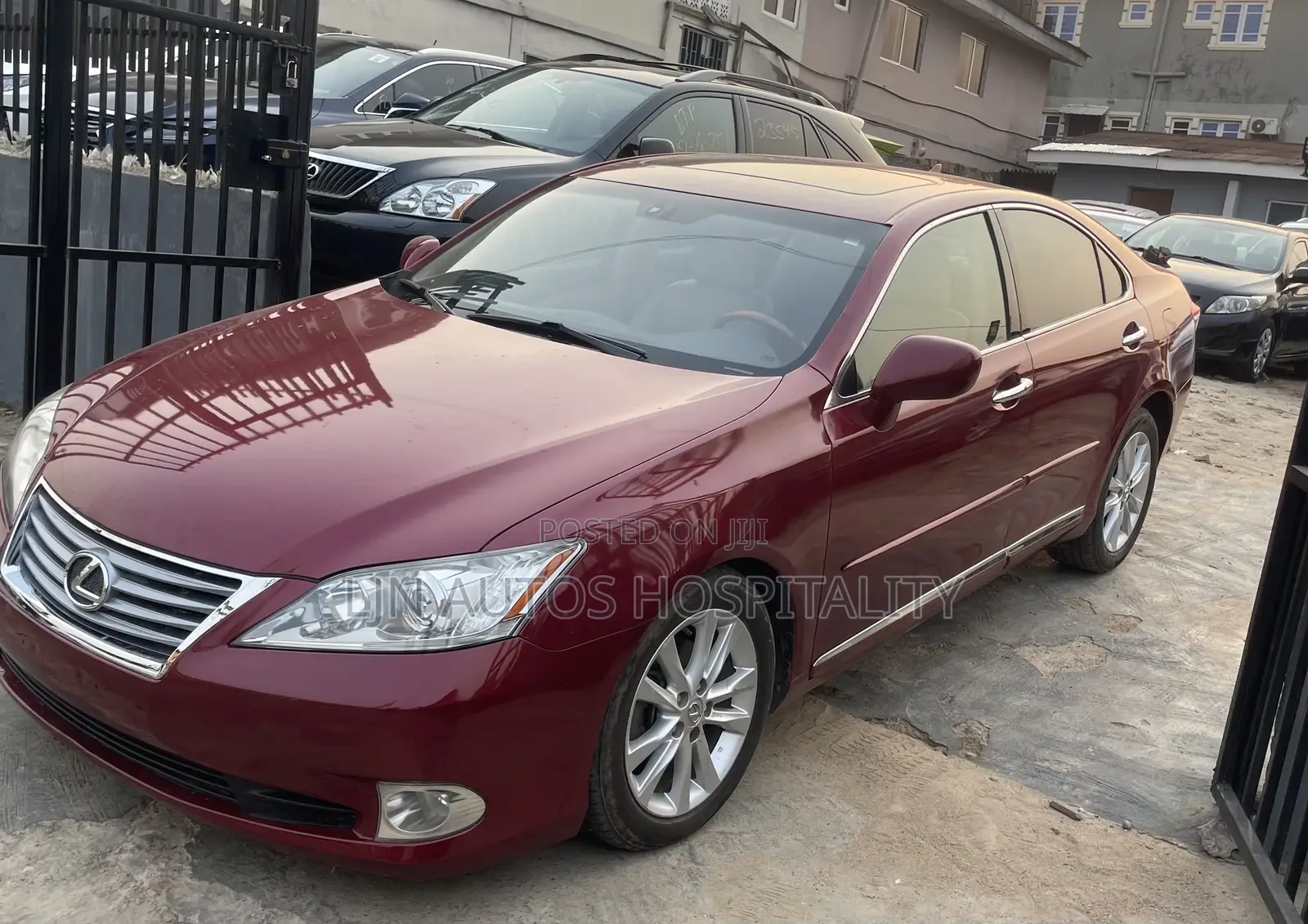 Lexus ES 350 2010 Burgundy