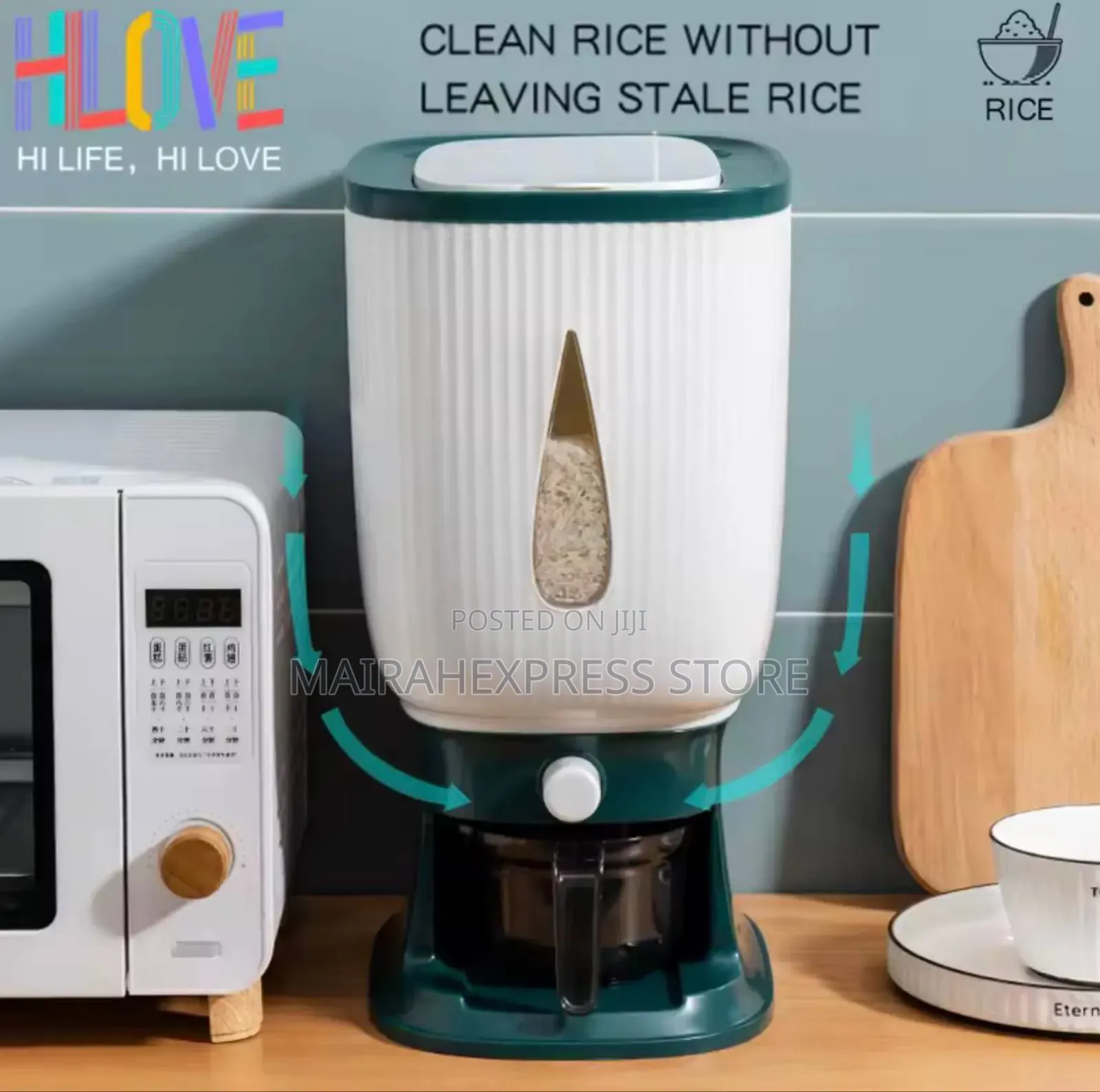 15kg Airtight Rice Dispenser T2mm7