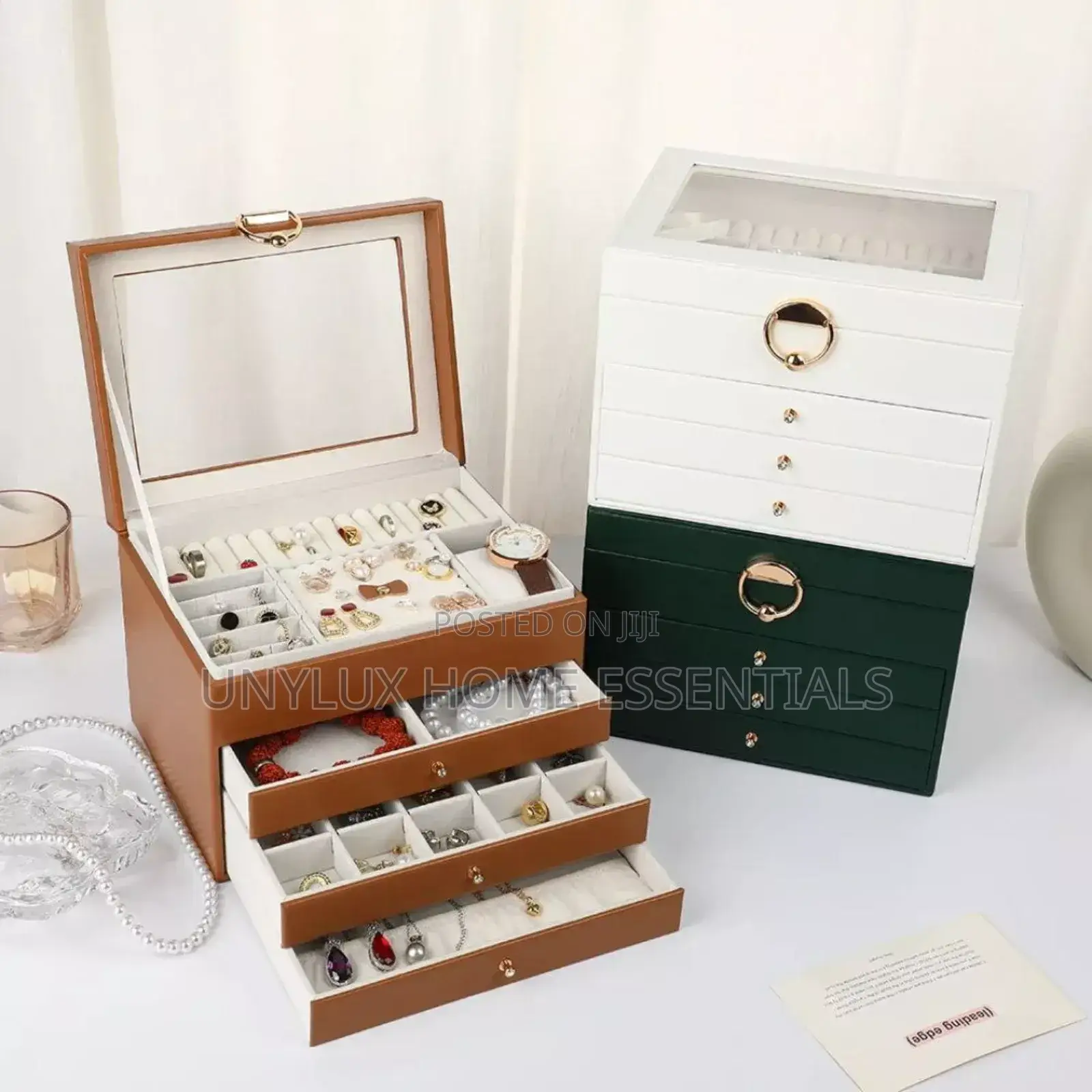 Large Capacity Jewelry Storage Box
