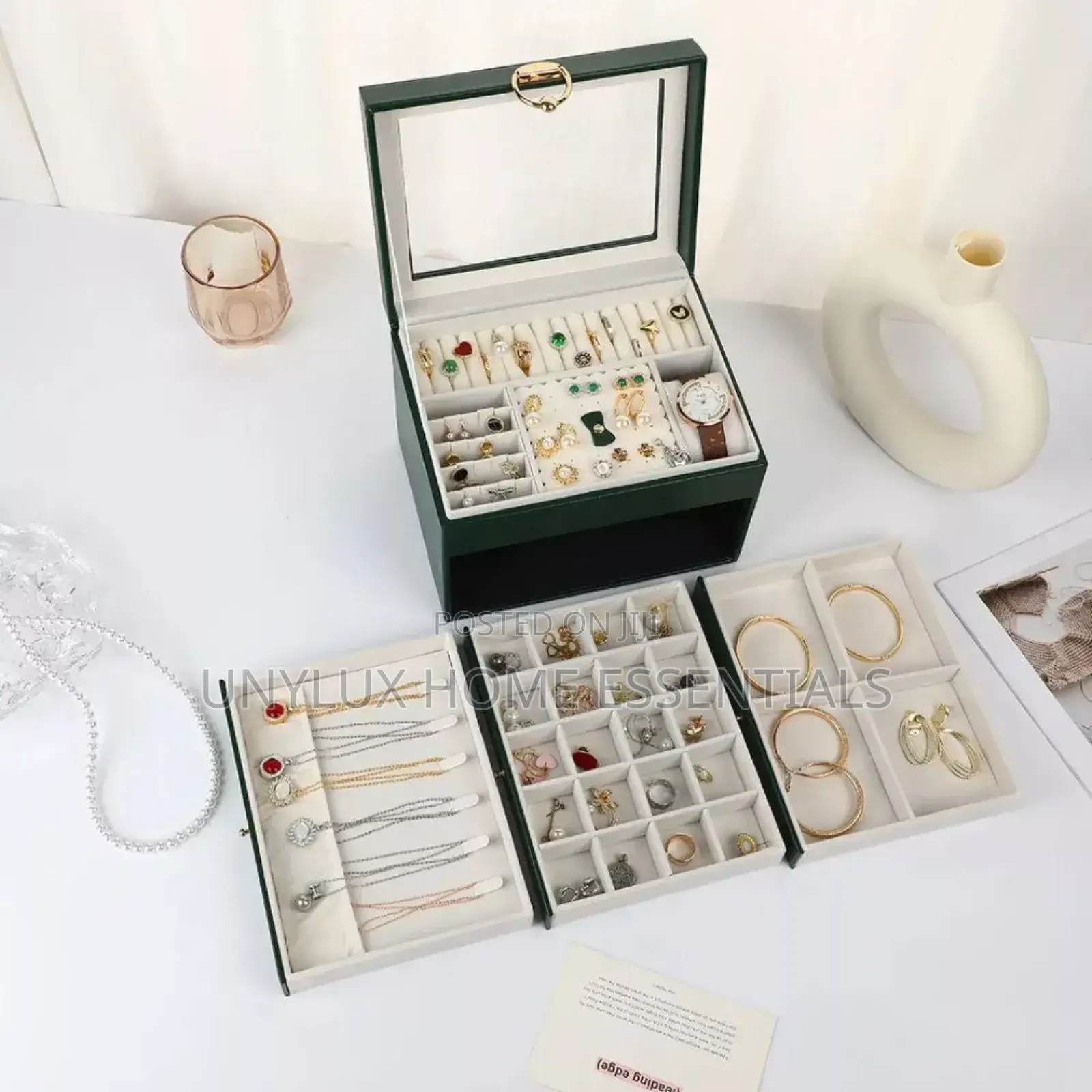 Large Capacity Jewelry Storage Box