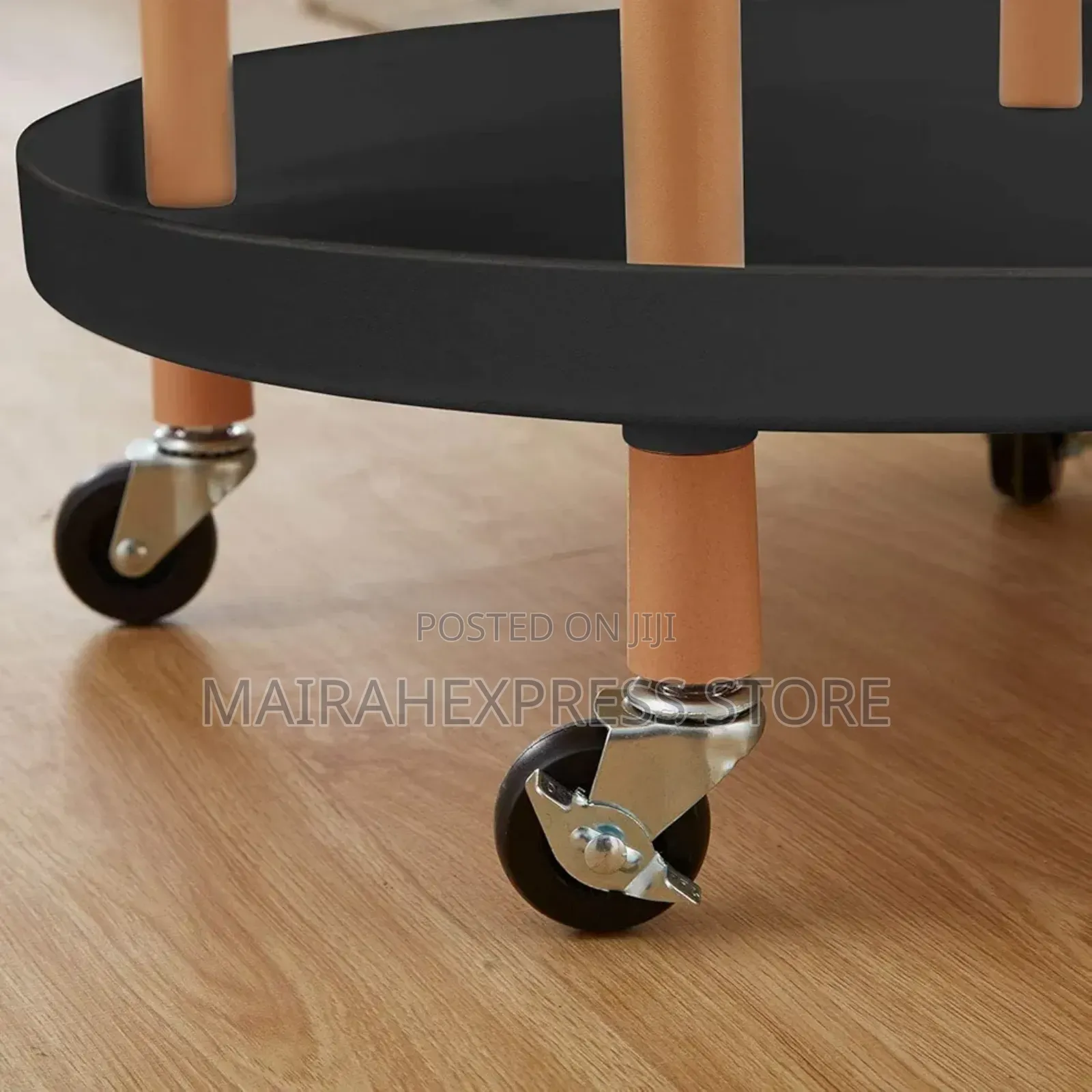 3 Tier Trolley Rolling Cart With Lockable Wheels 2st7