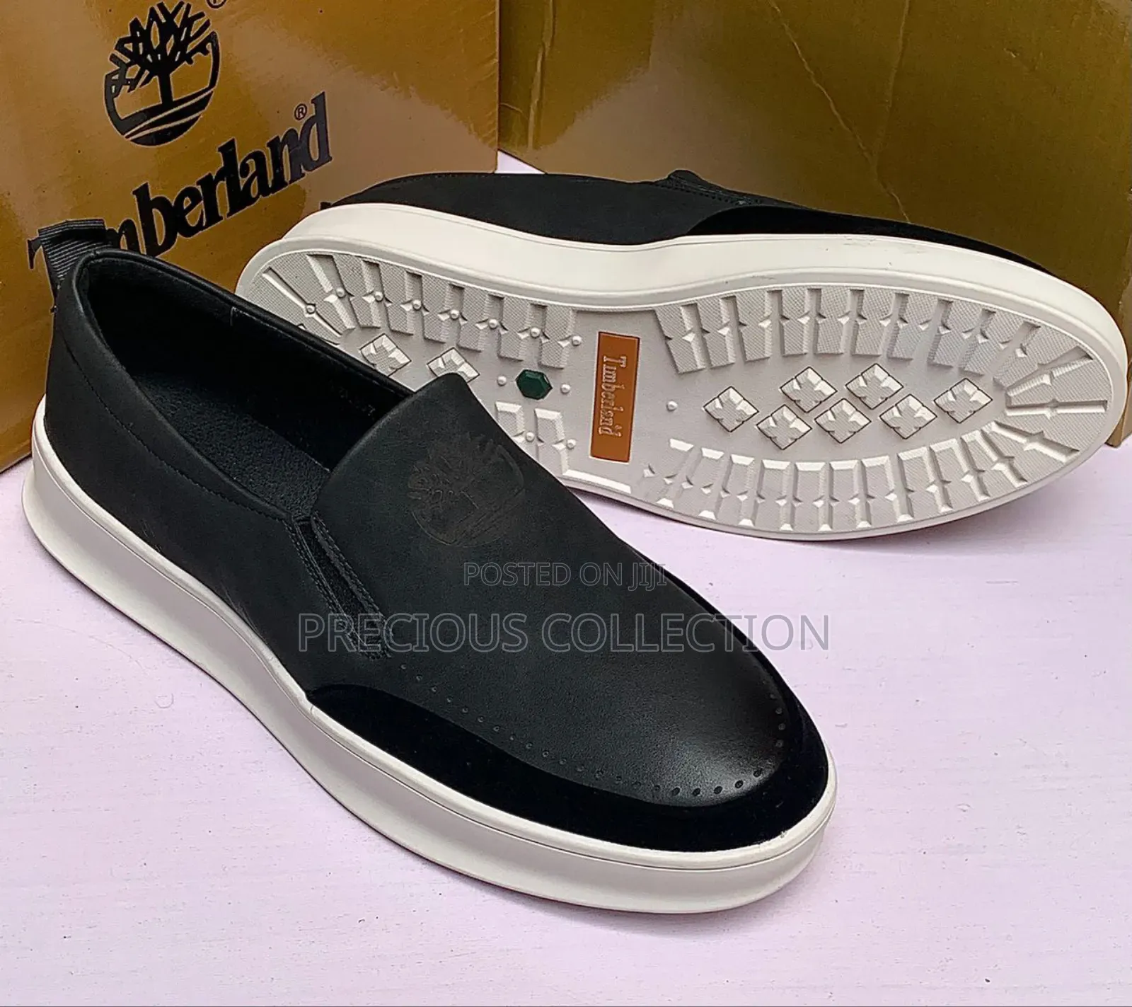 New Model Timberland White Sole Loafers