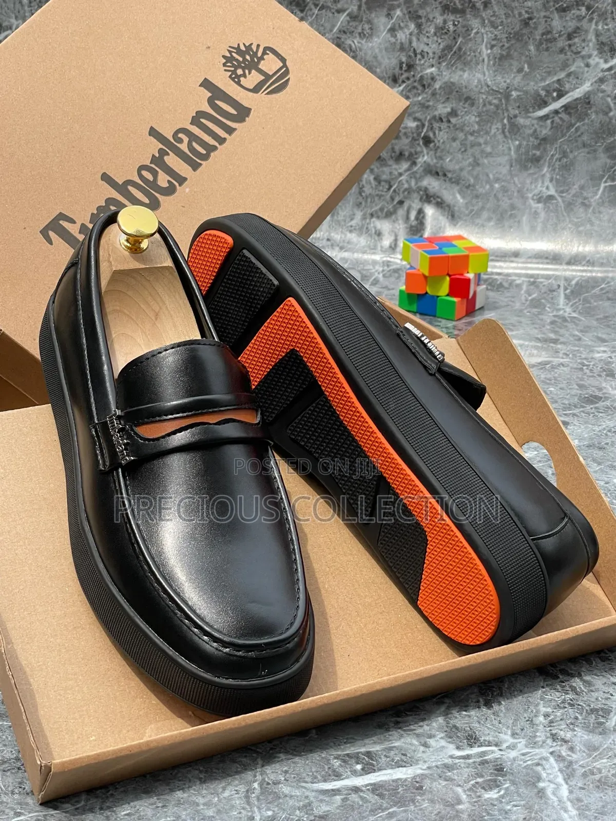 Classic Matte Leather Timberland Single Sole Loafers
