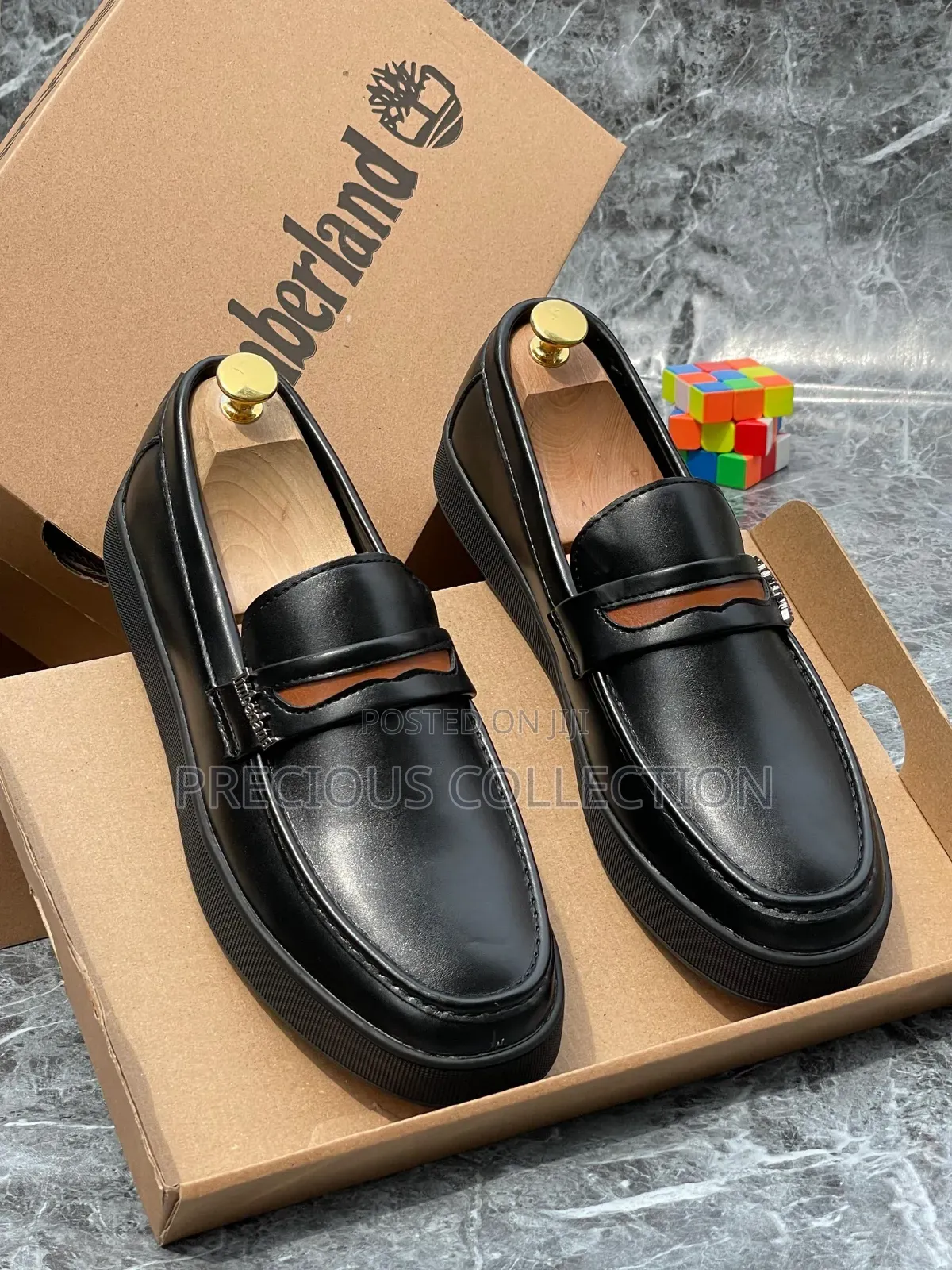 Classic Matte Leather Timberland Single Sole Loafers