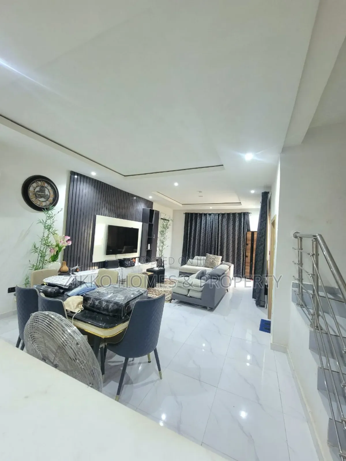 Furnished 4bdrm Townhouse/Terrace in Ajayi Apata, Lekki for Sale