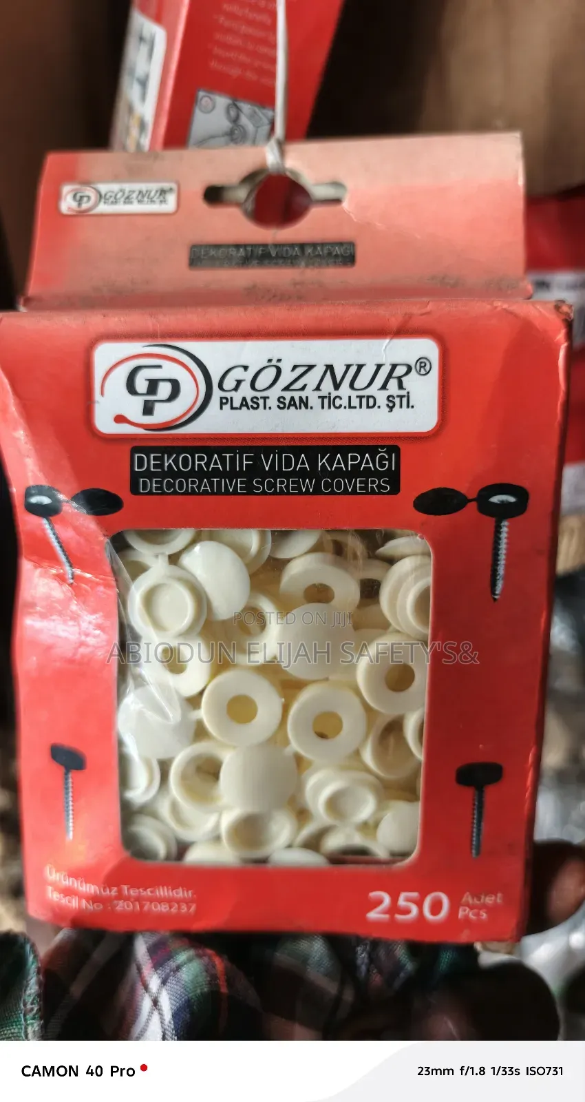 Original Quality Screw Head Cover/Bolt Head Cover