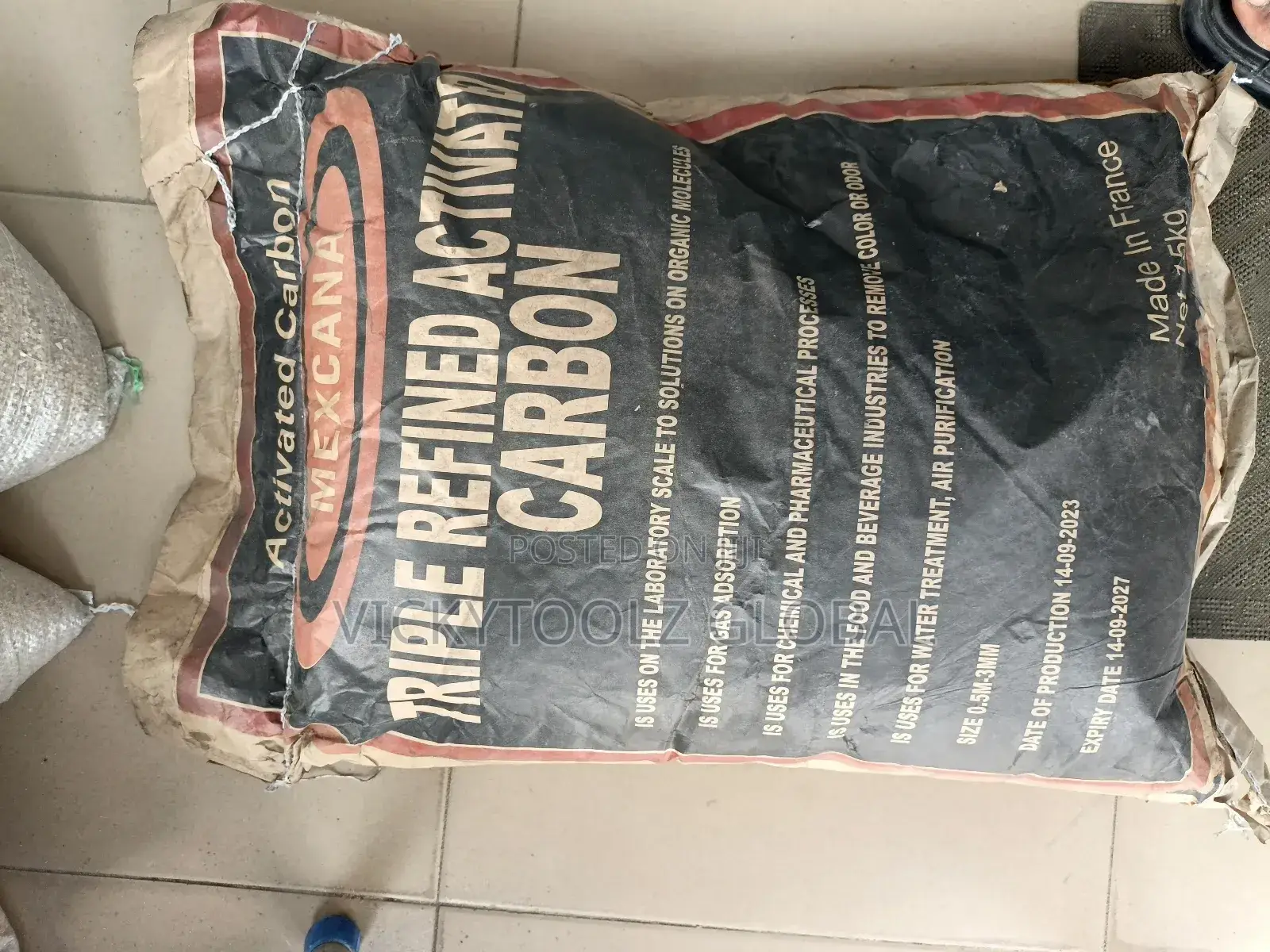 Triple Refined Activated Carbon 15kg