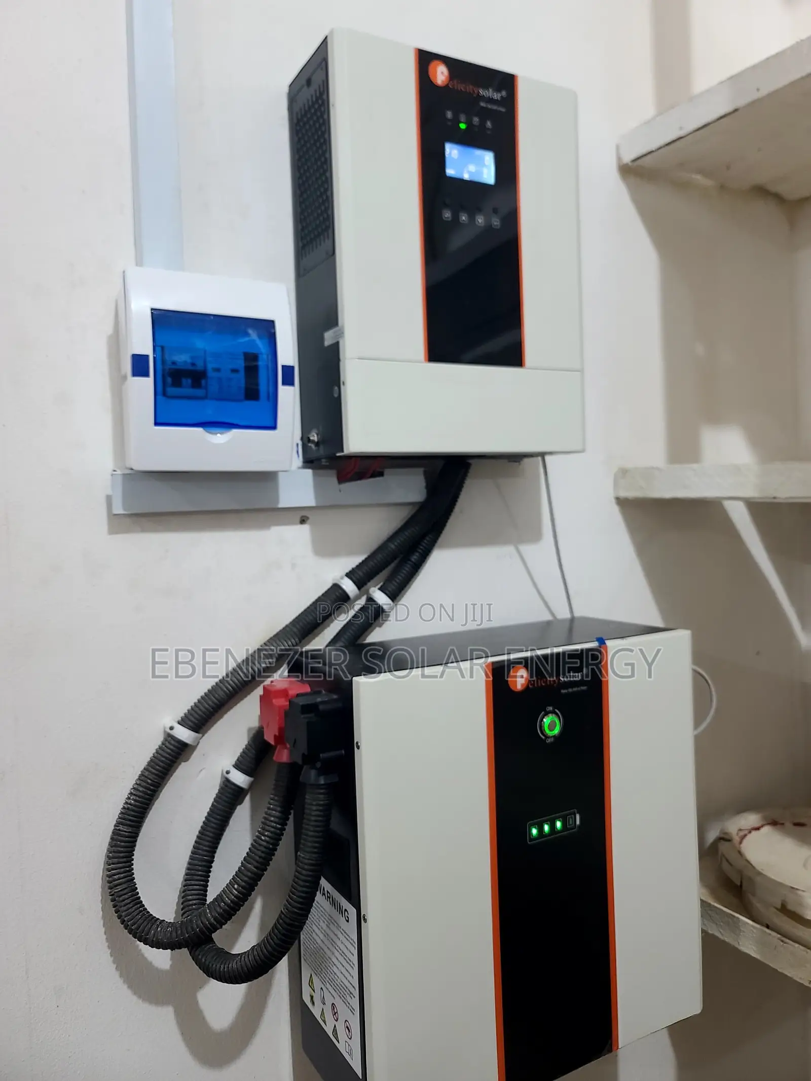 3kva Inverter / 5kwh Lithium Battery/ 8pics Panels Full Setup