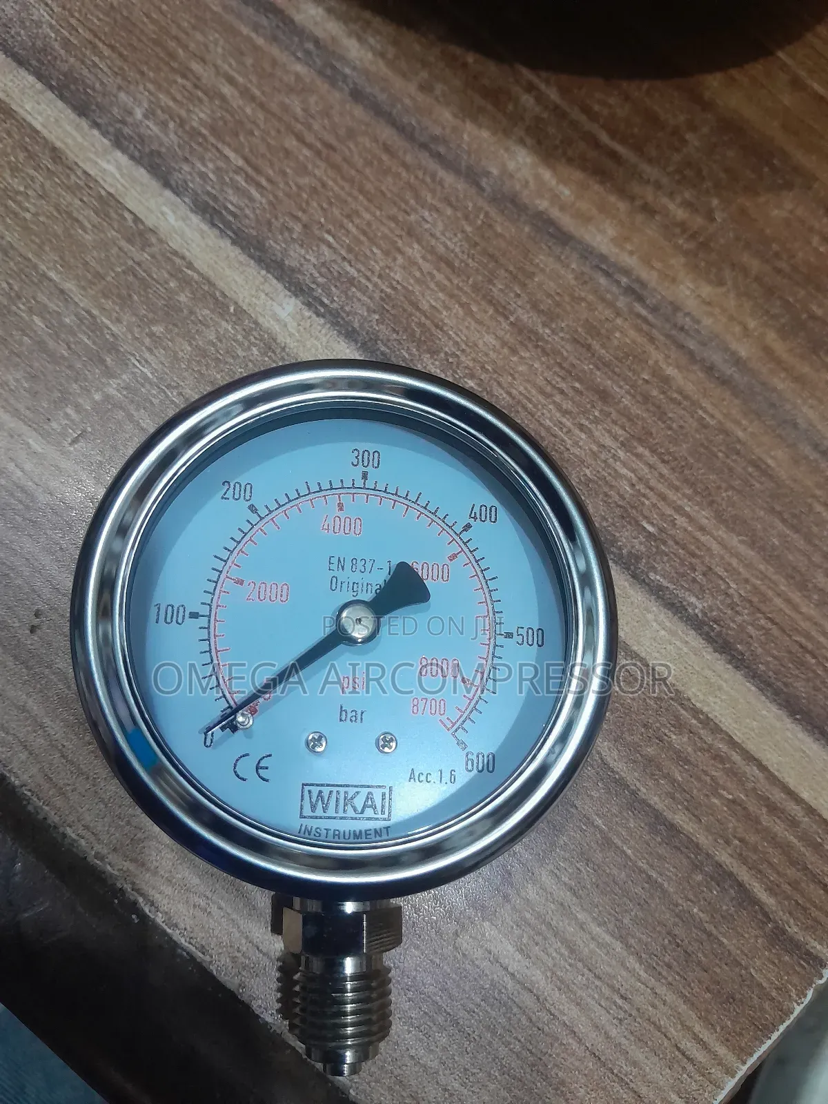 Pressure Guage 2inchs 600 Bar