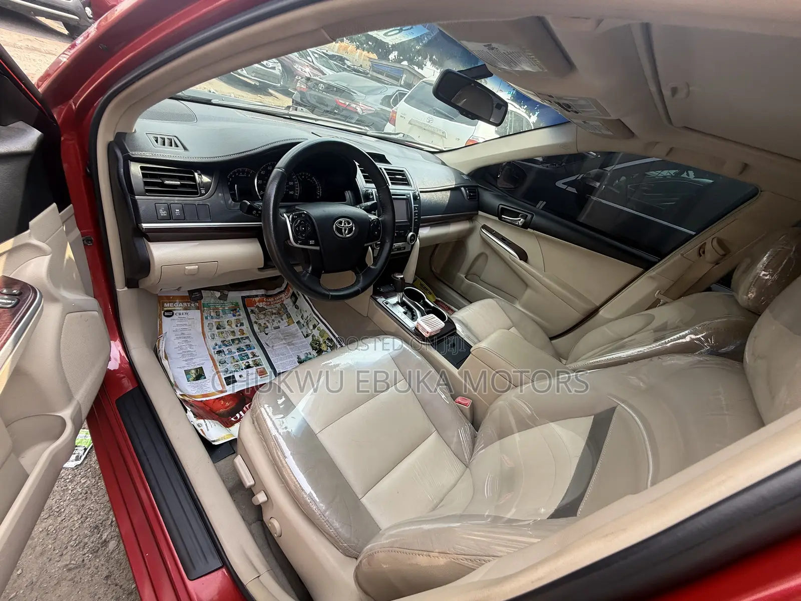 Toyota Camry XLE V6 4dr Sedan (3.5L 6cyl 6A) 2012 Red