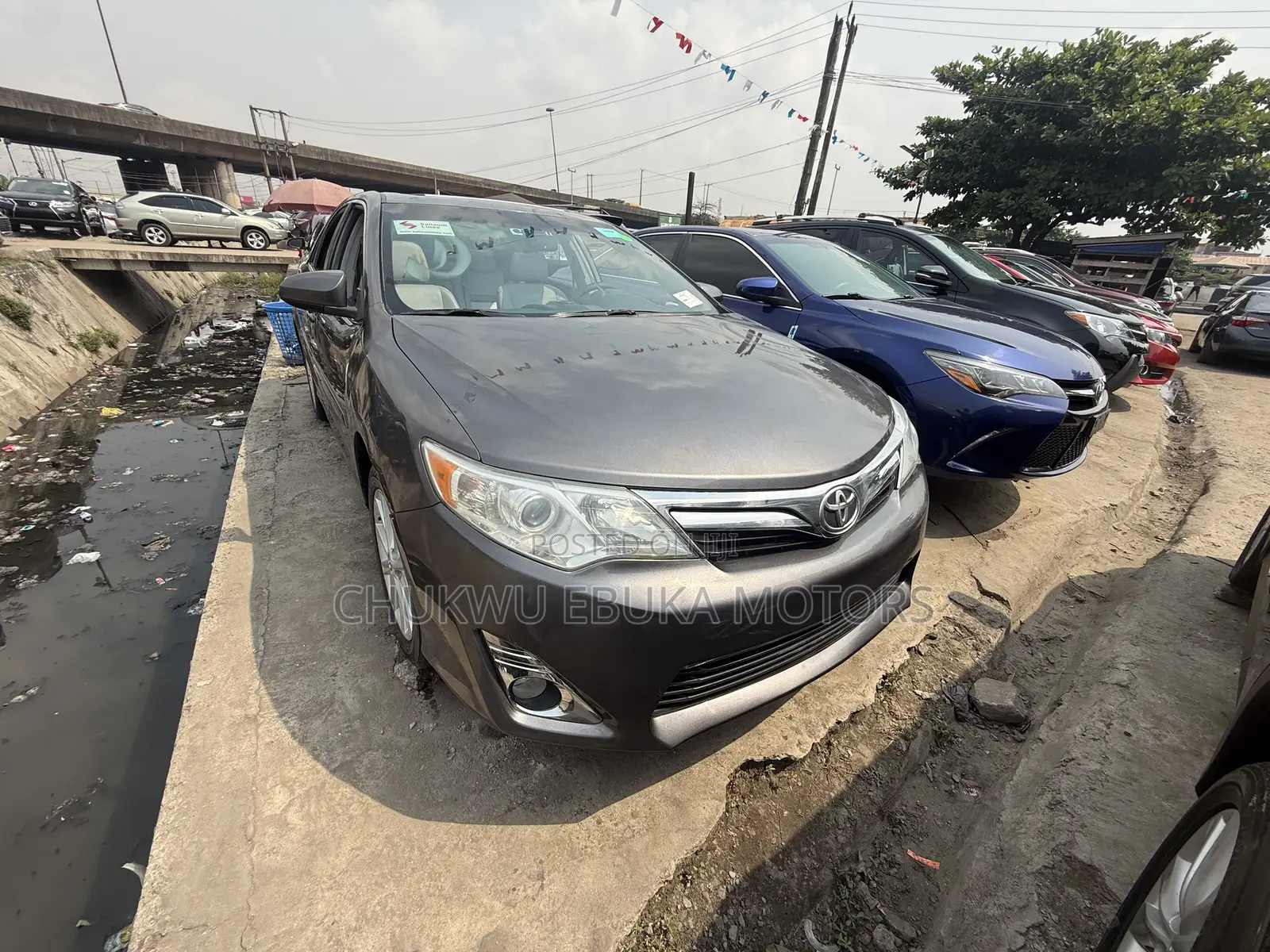 Toyota Camry XLE V6 4dr Sedan (3.5L 6cyl 6A) 2013 Gray