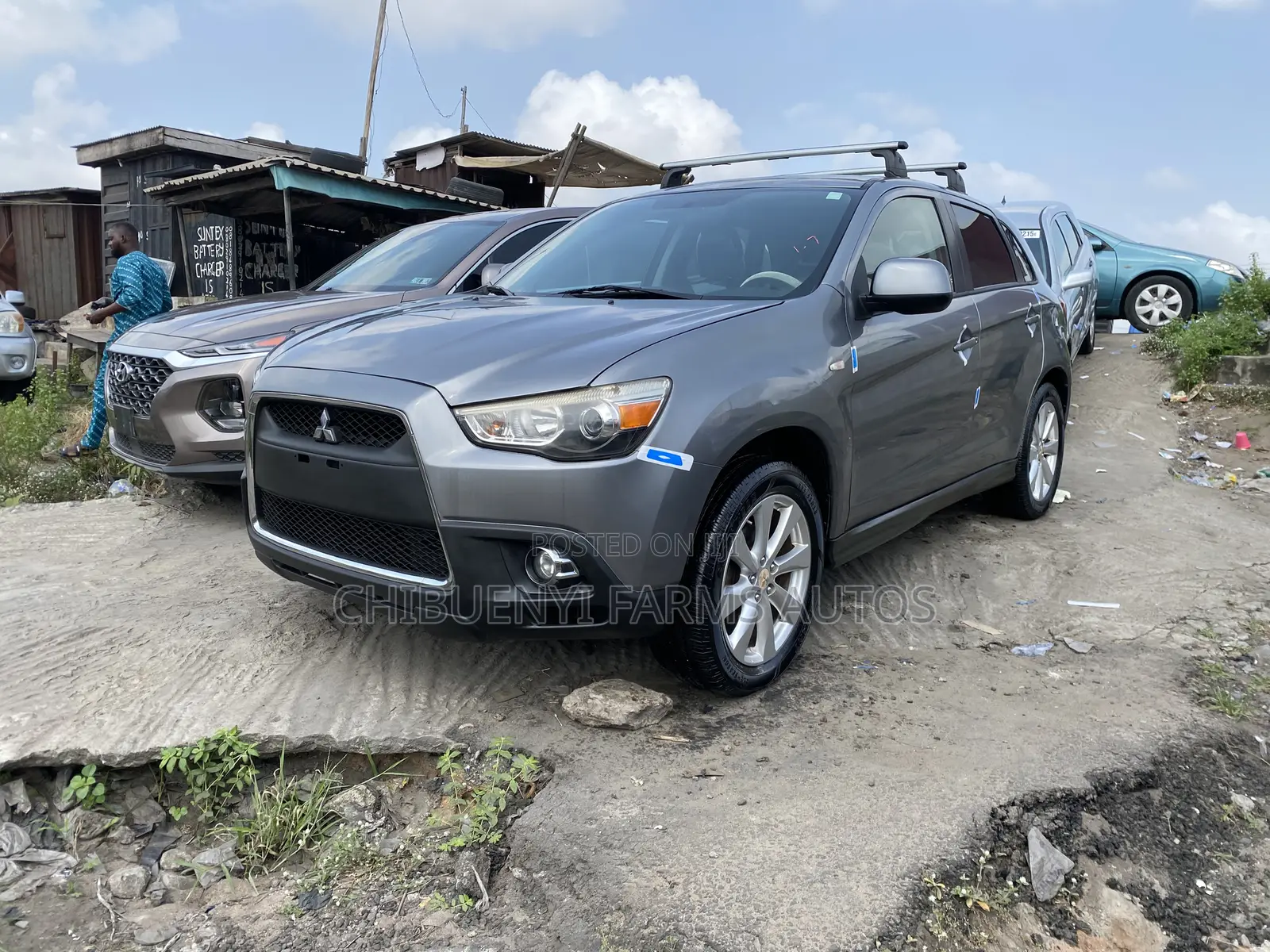 Mitsubishi Outlander SE 4dr SUV AWD (2.4L 4cyl CVT) 2015 Gray