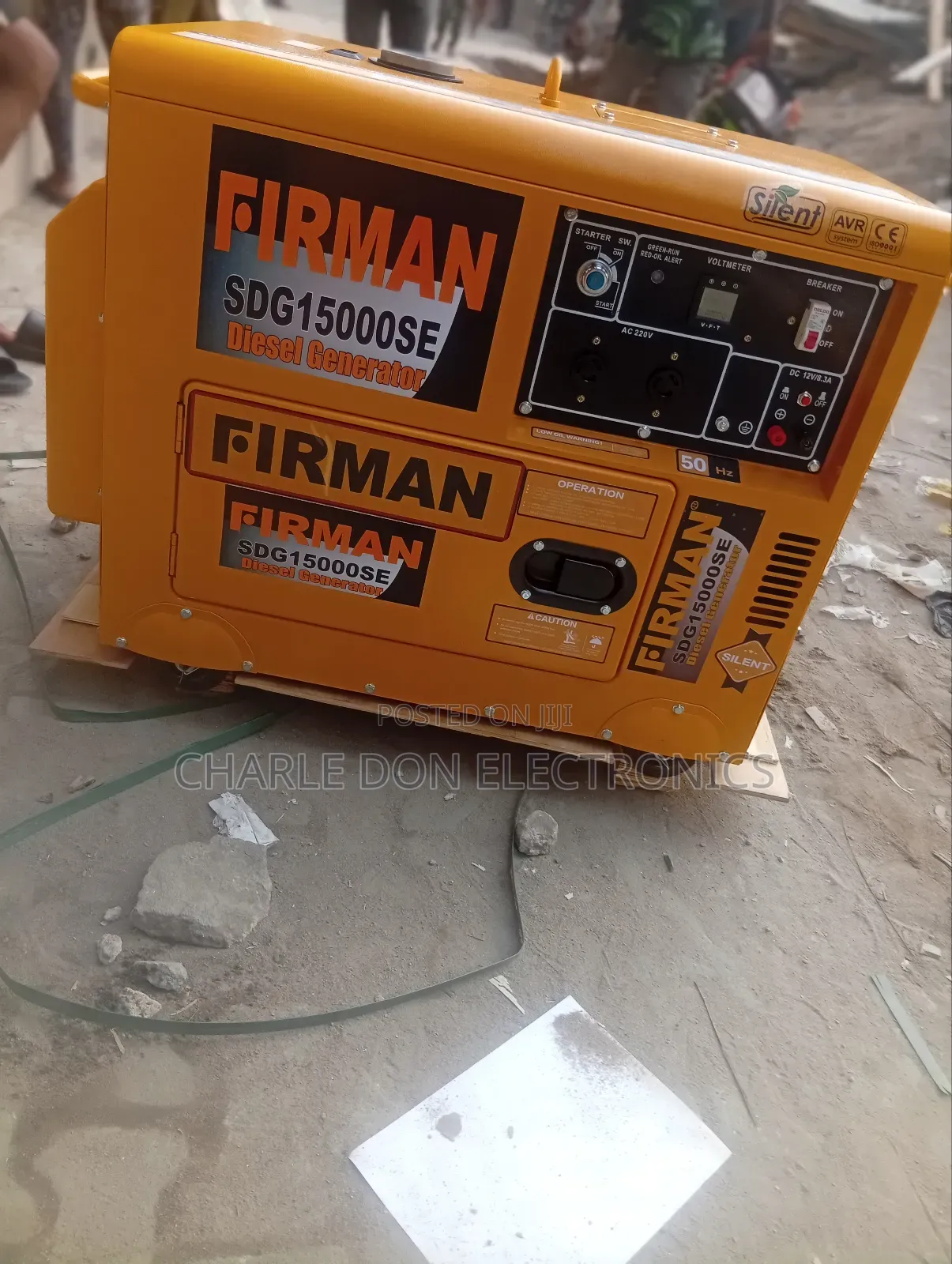 Original 12kva Furman Soundproof Generator