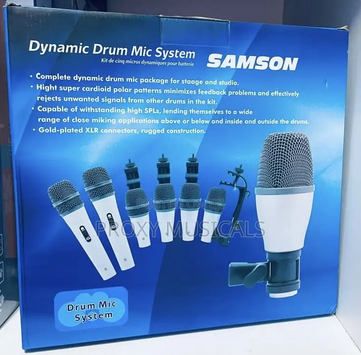 Samson 7 Set Drum Mic