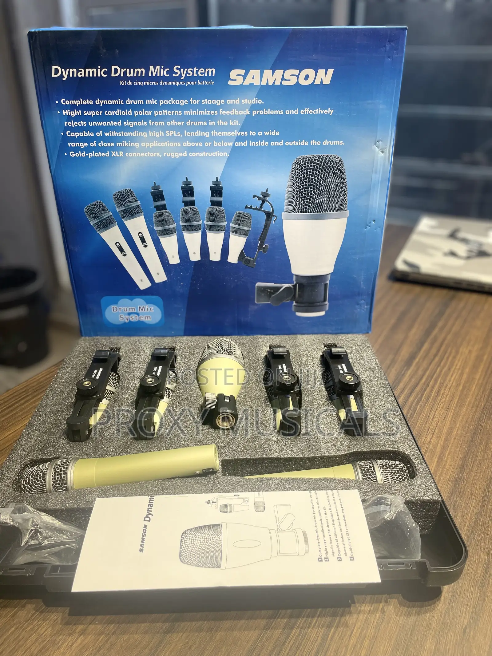 Samson 7 Set Drum Mic