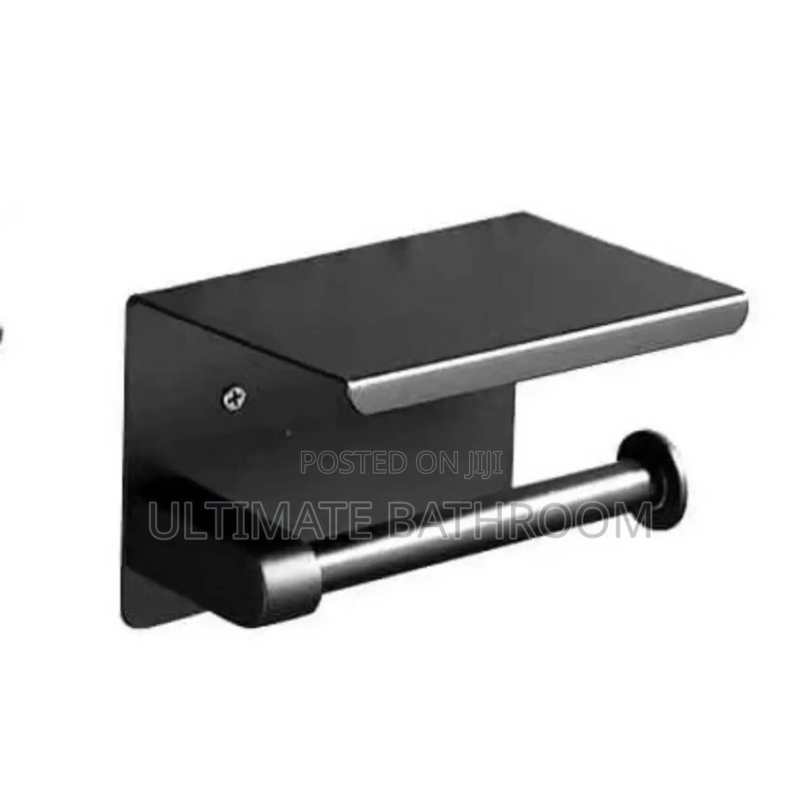 Black Phone Top Tissue Paper Holder