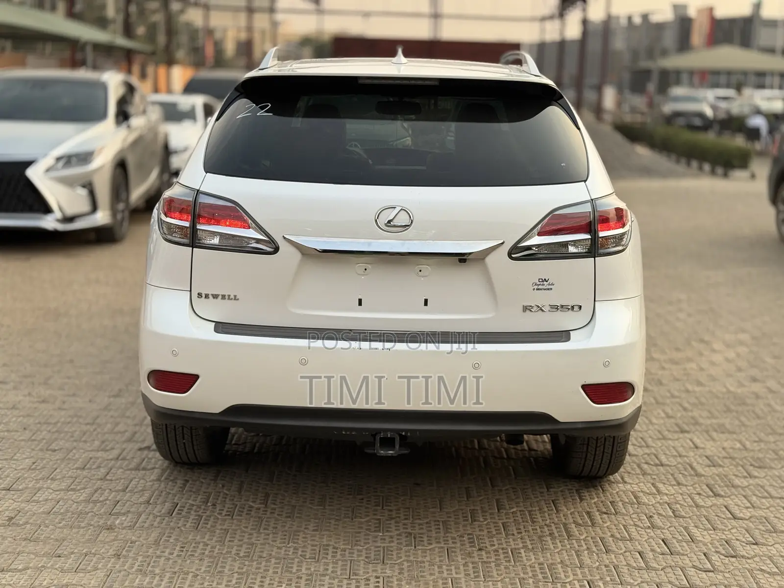 Lexus RX 350 FWD 2015 White