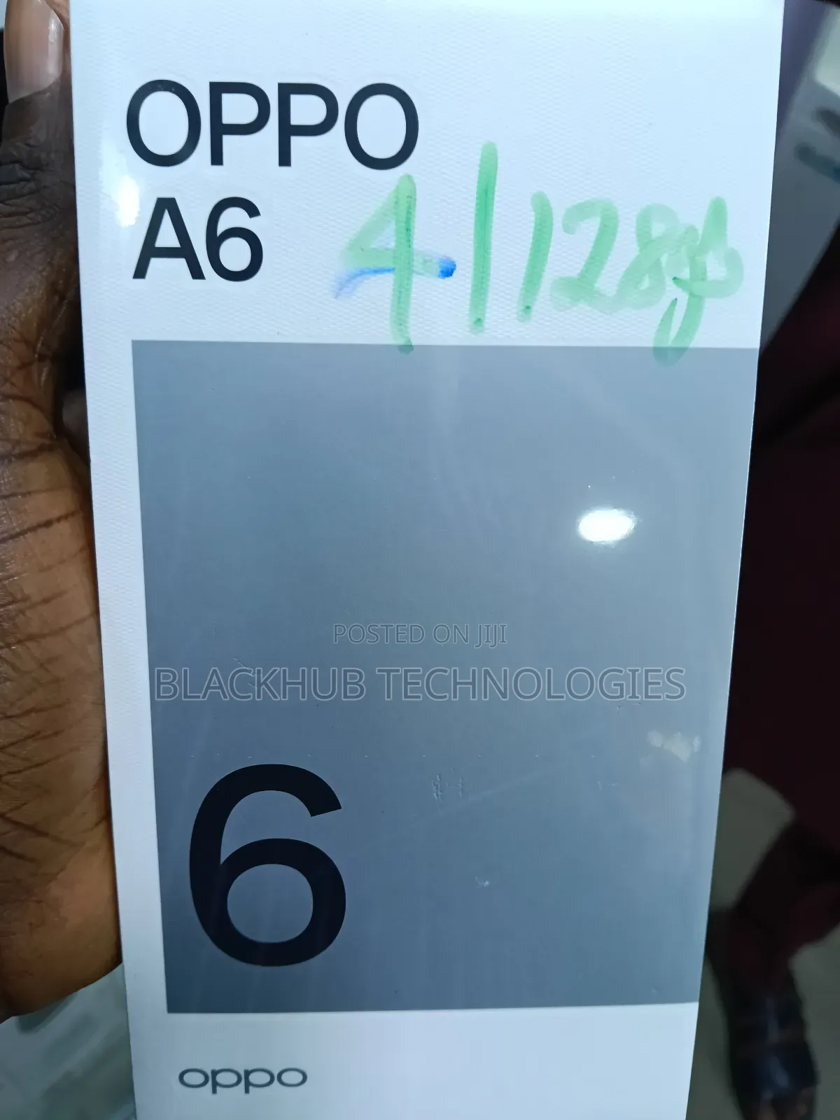 New Oppo A6 128 GB Black