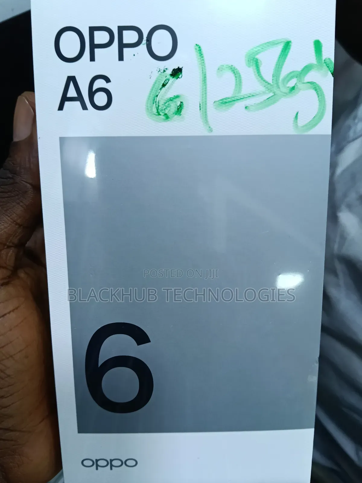 New Oppo A6 256 GB Black