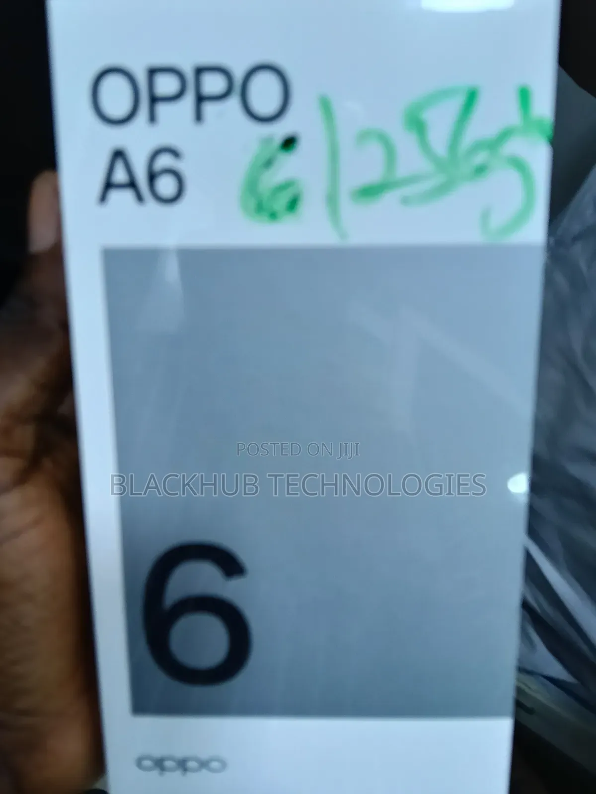 New Oppo A6 256 GB Black
