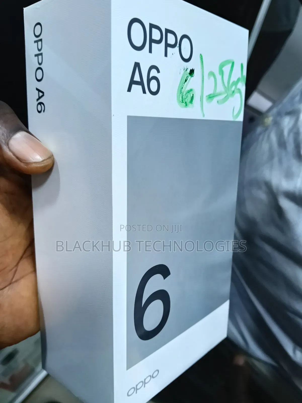 New Oppo A6 256 GB Black