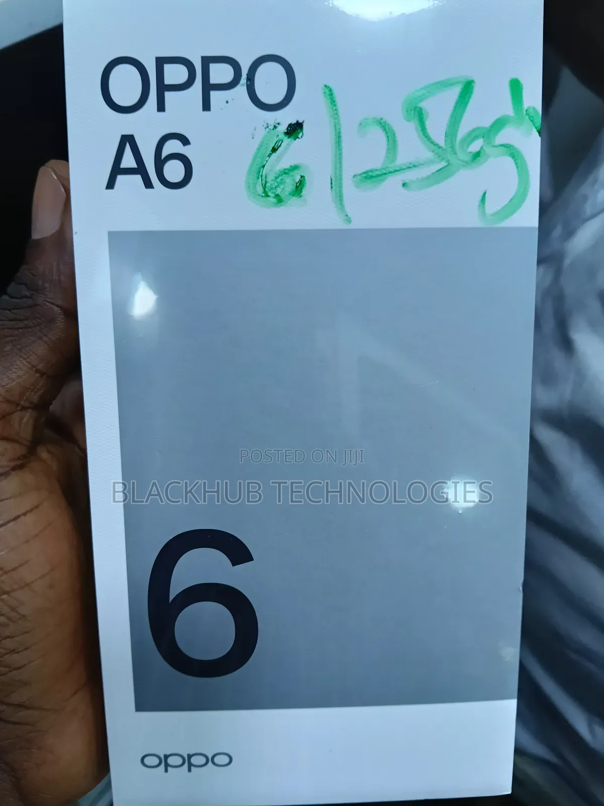 New Oppo A6 256 GB Black