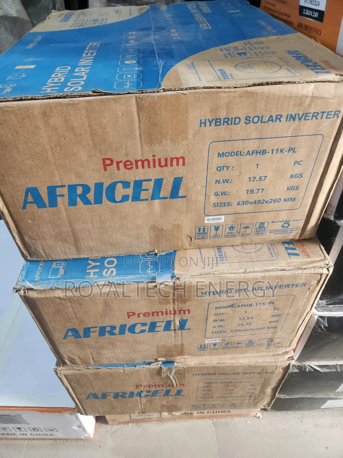Africell 11kva 48v Hybrid Solar Inverter