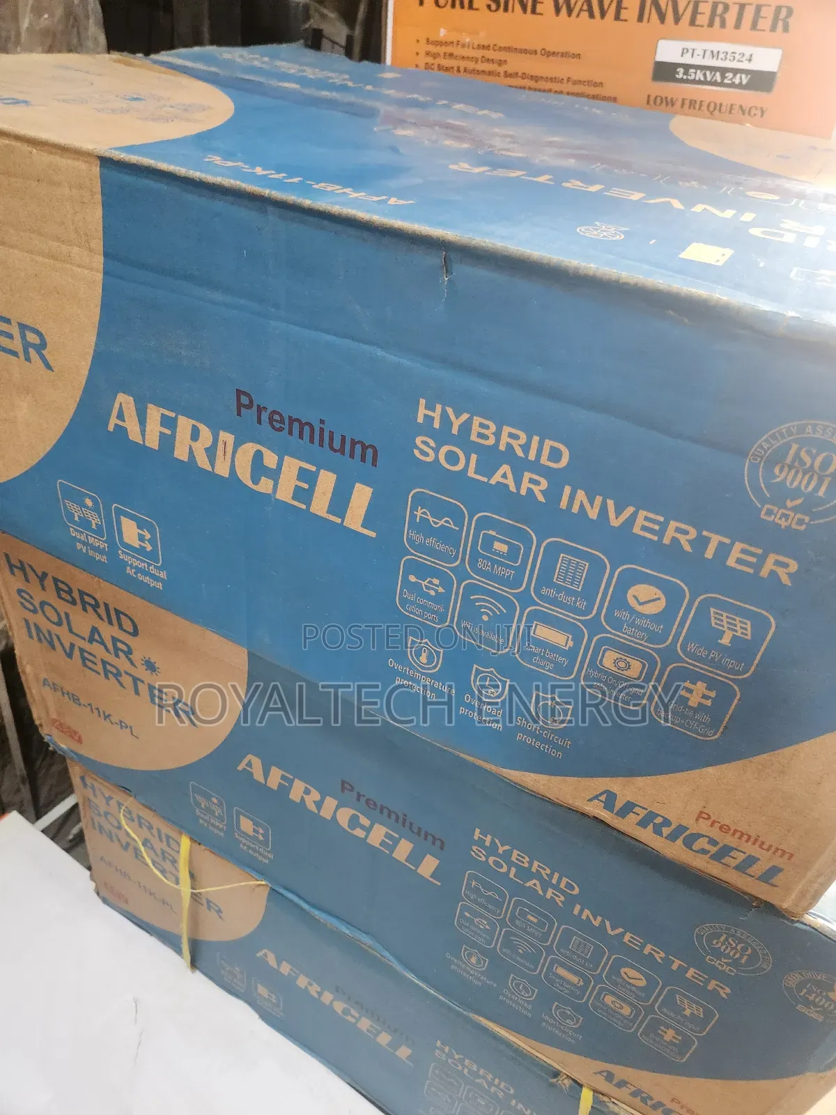 Africell 11kva 48v Hybrid Solar Inverter
