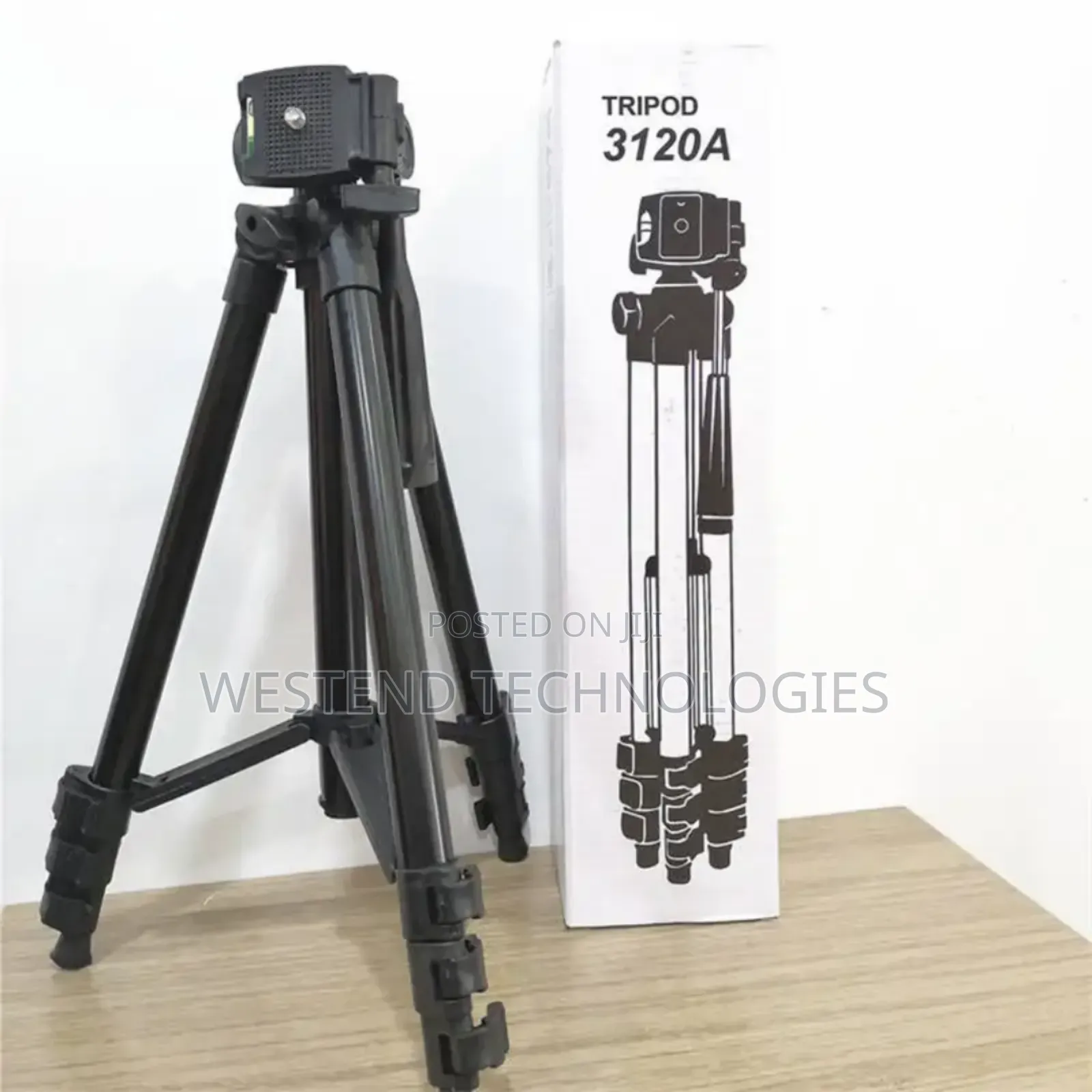 3120 Portable Tripod Stand for Phones and Mini Cameras 4ft