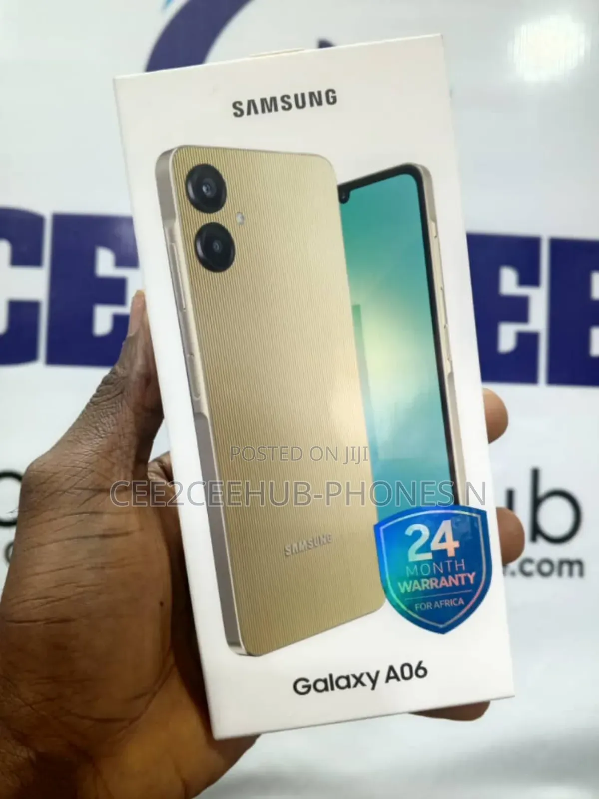 New Samsung Galaxy A06 128 GB Gold
