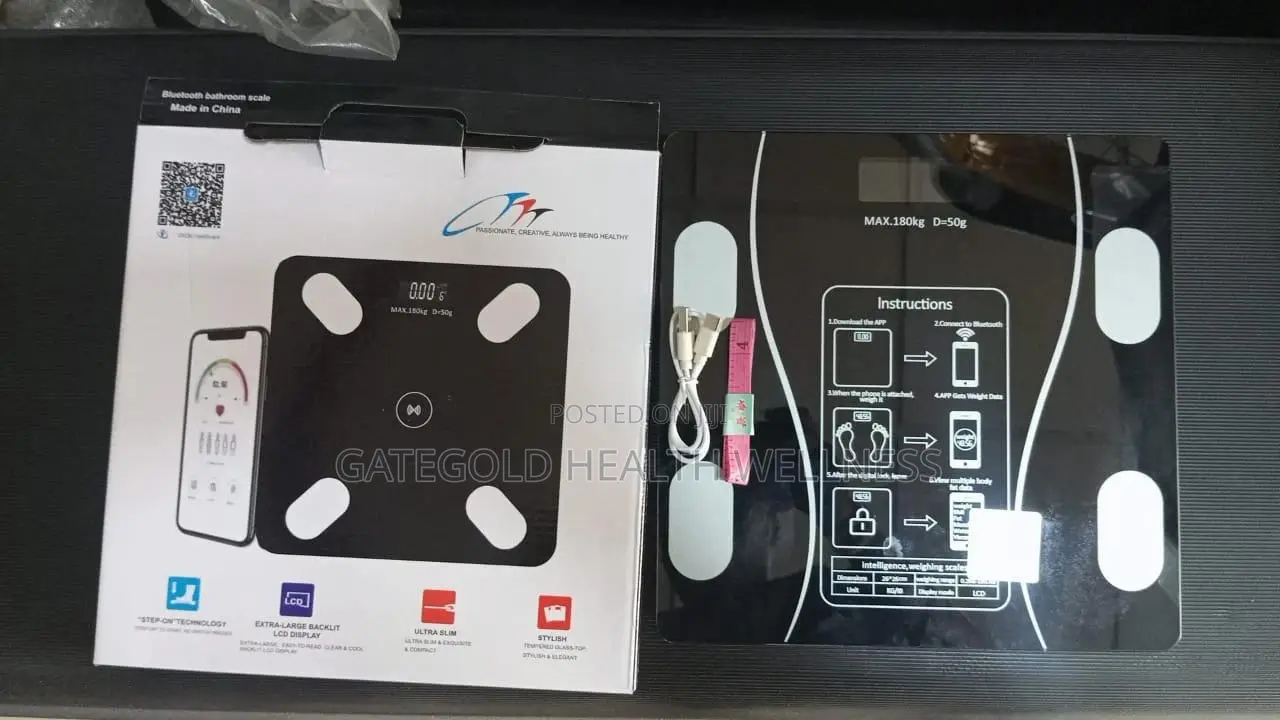 Dr-Scale Digital Weight Scale With Rechargeable