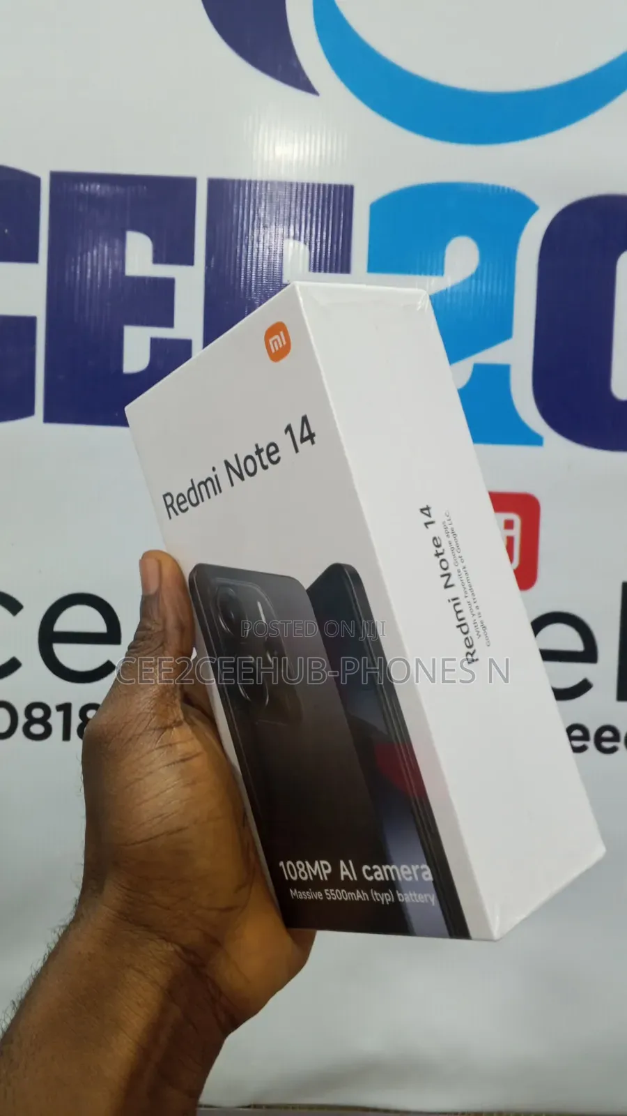 New Xiaomi Redmi Note 14 4G 256 GB Red