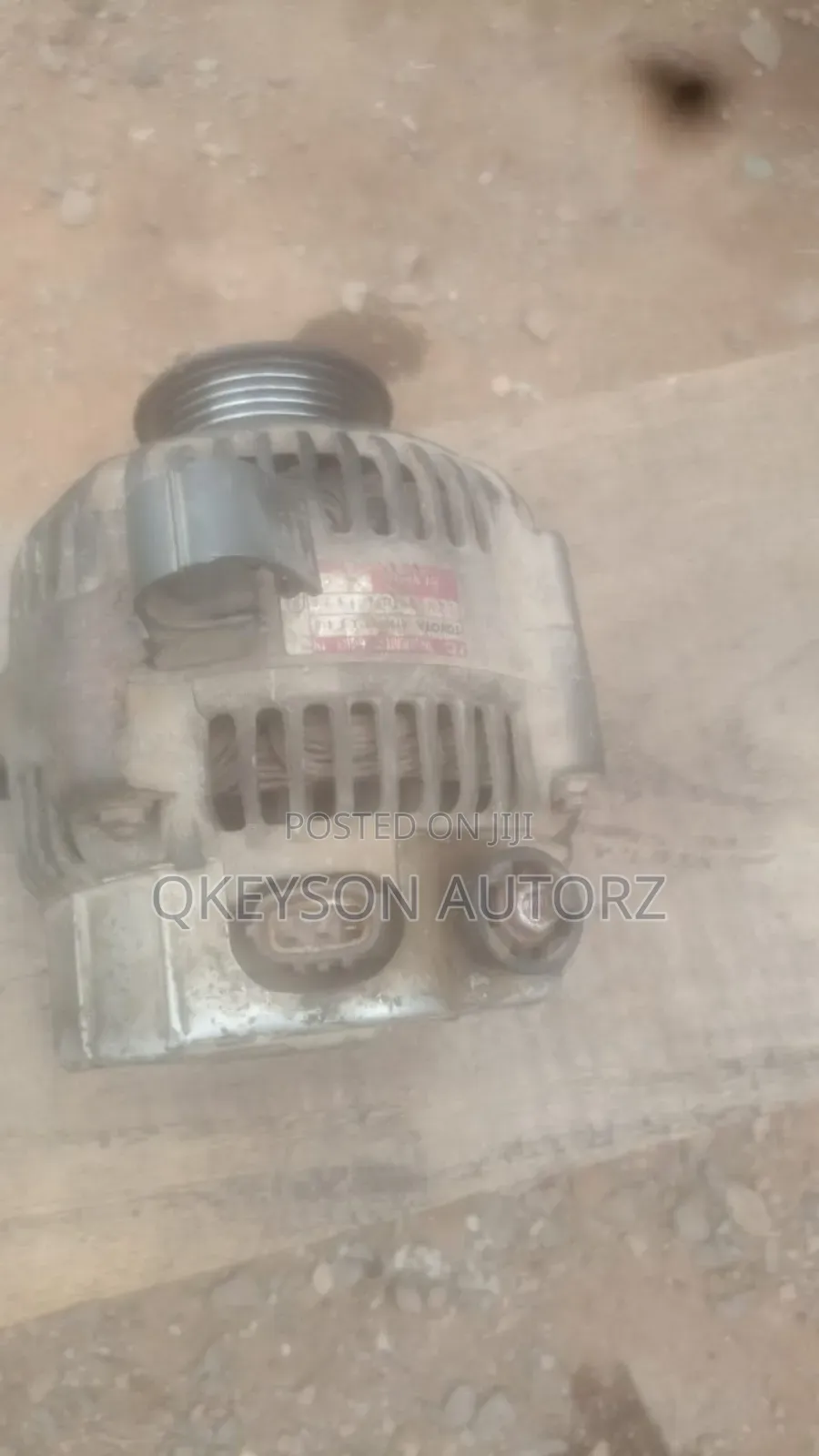 Tokunbo Alternator and Kick Starter for Toyota Corolla Uber Model