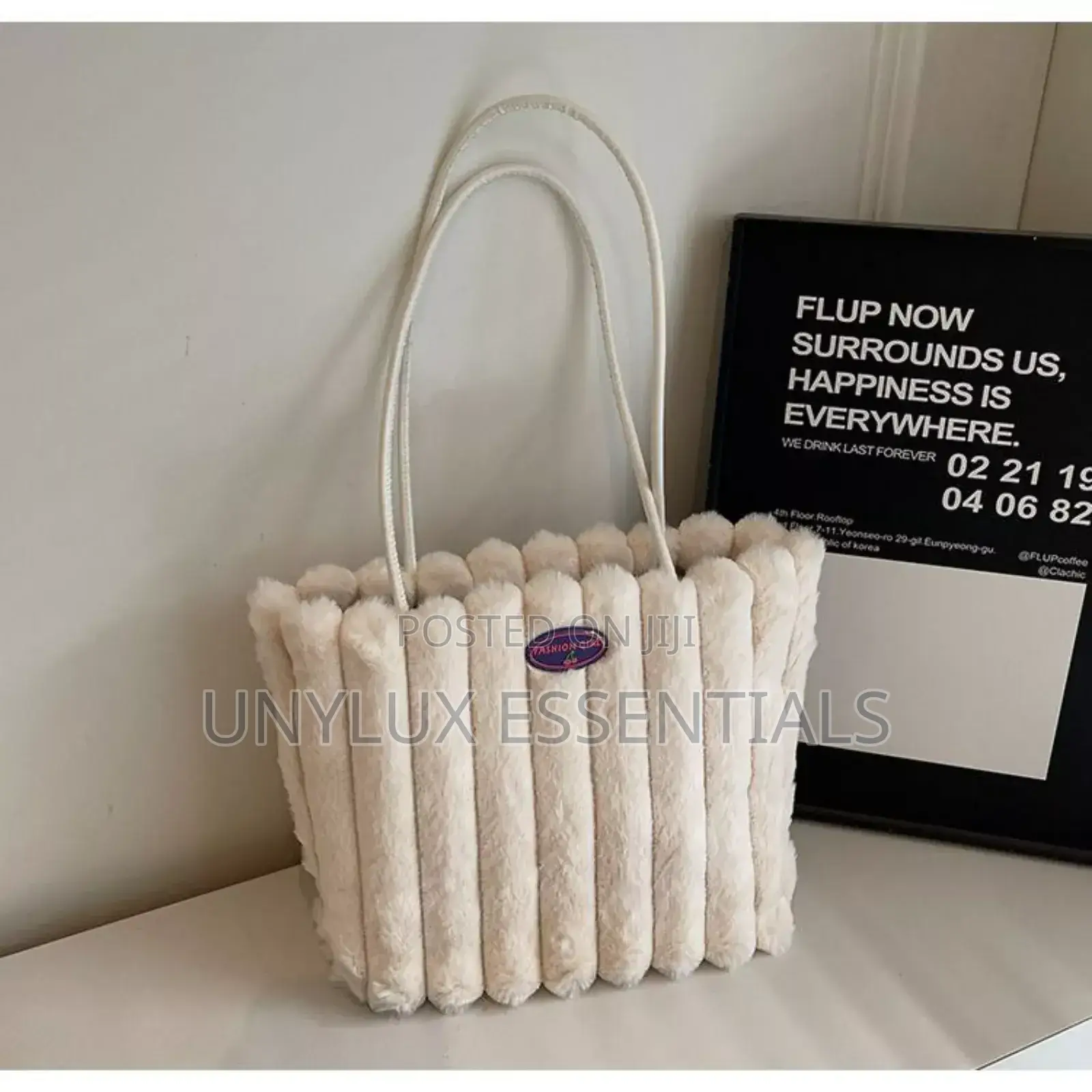 Plush Design Trendy Tote Bag