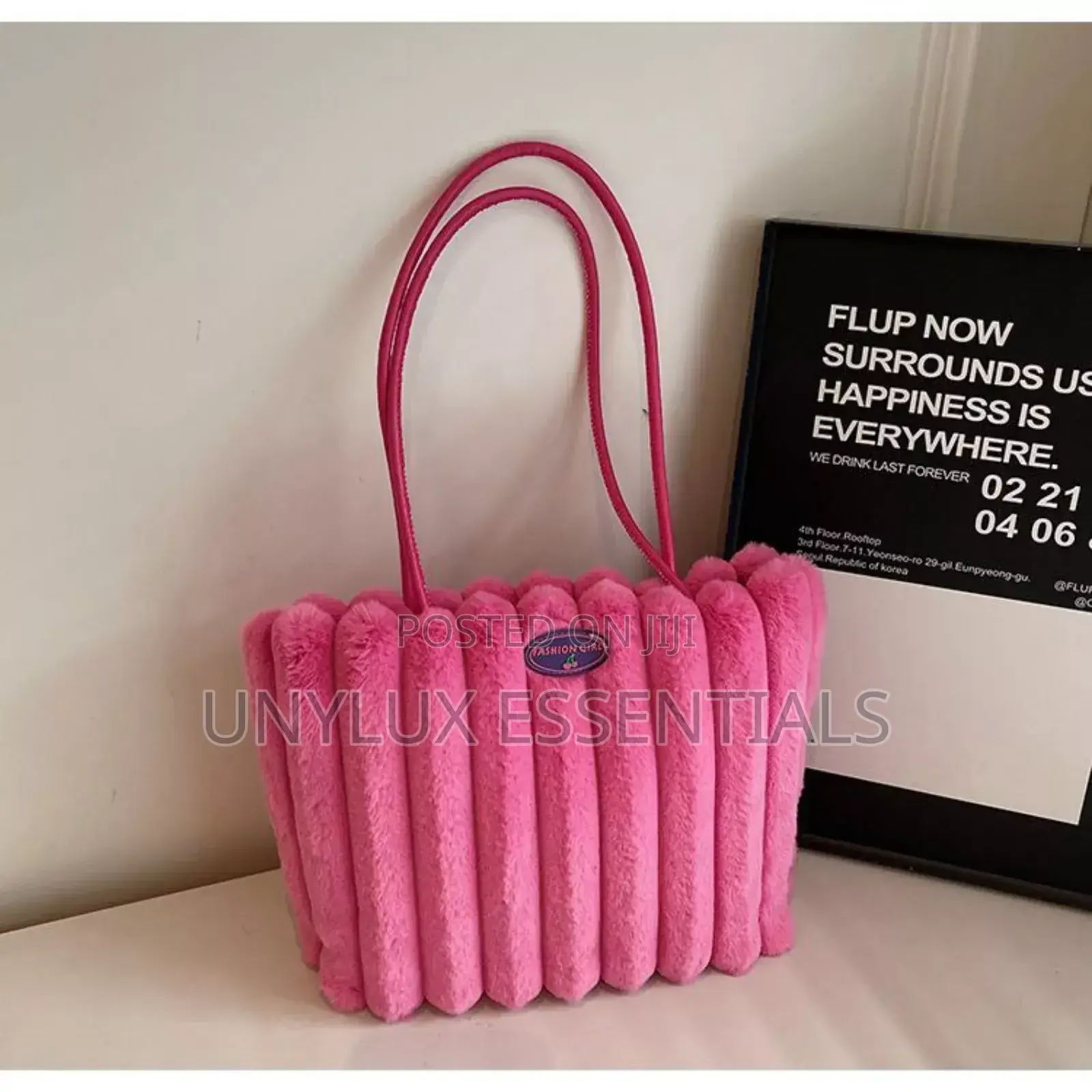 Plush Design Trendy Tote Bag