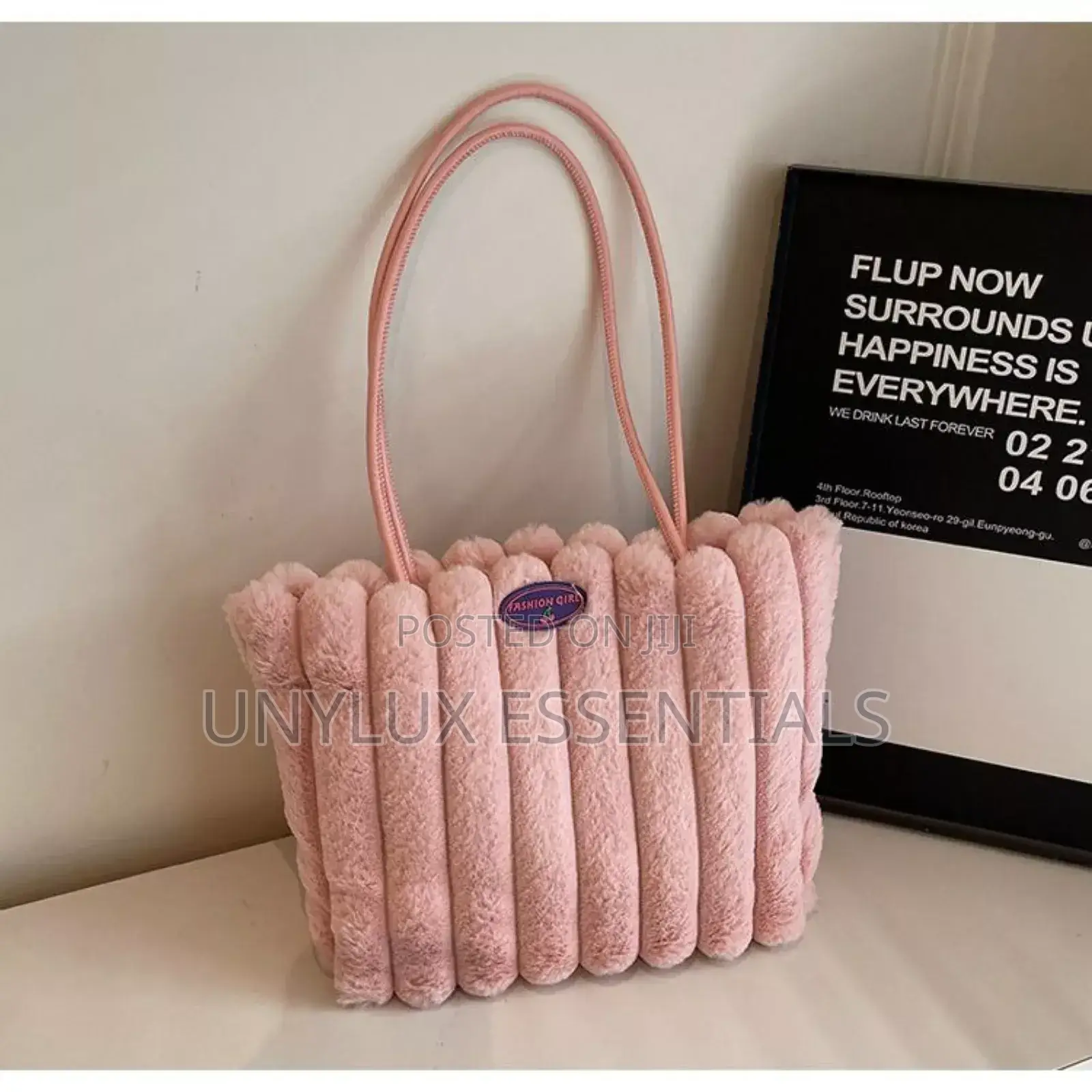 Plush Design Trendy Tote Bag