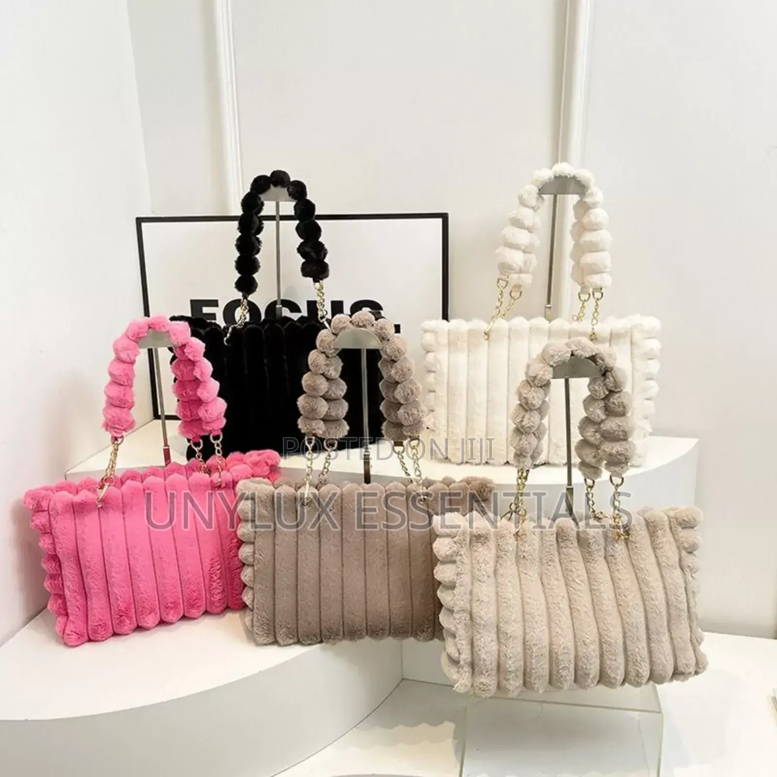 Fashion Plush Tote Bag