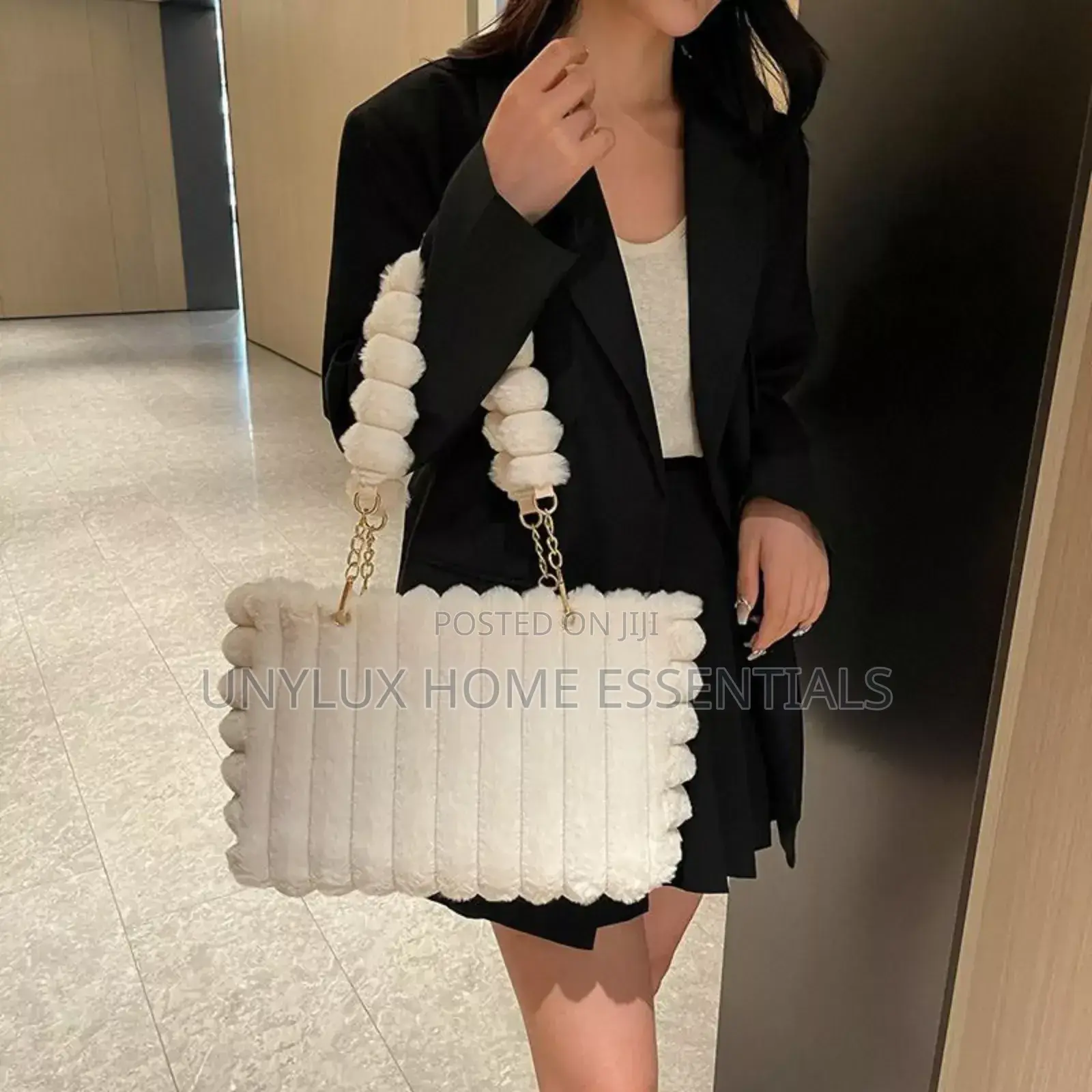 Fashion Plush Tote Bag