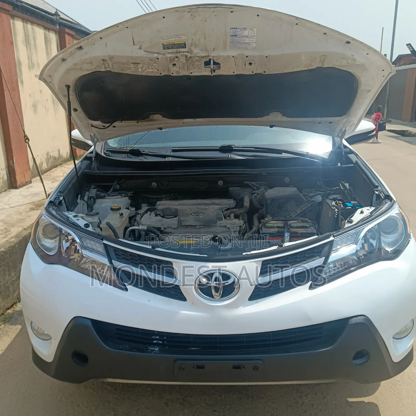 Toyota RAV4 XLE AWD (2.5L 4cyl 6A) 2016 White